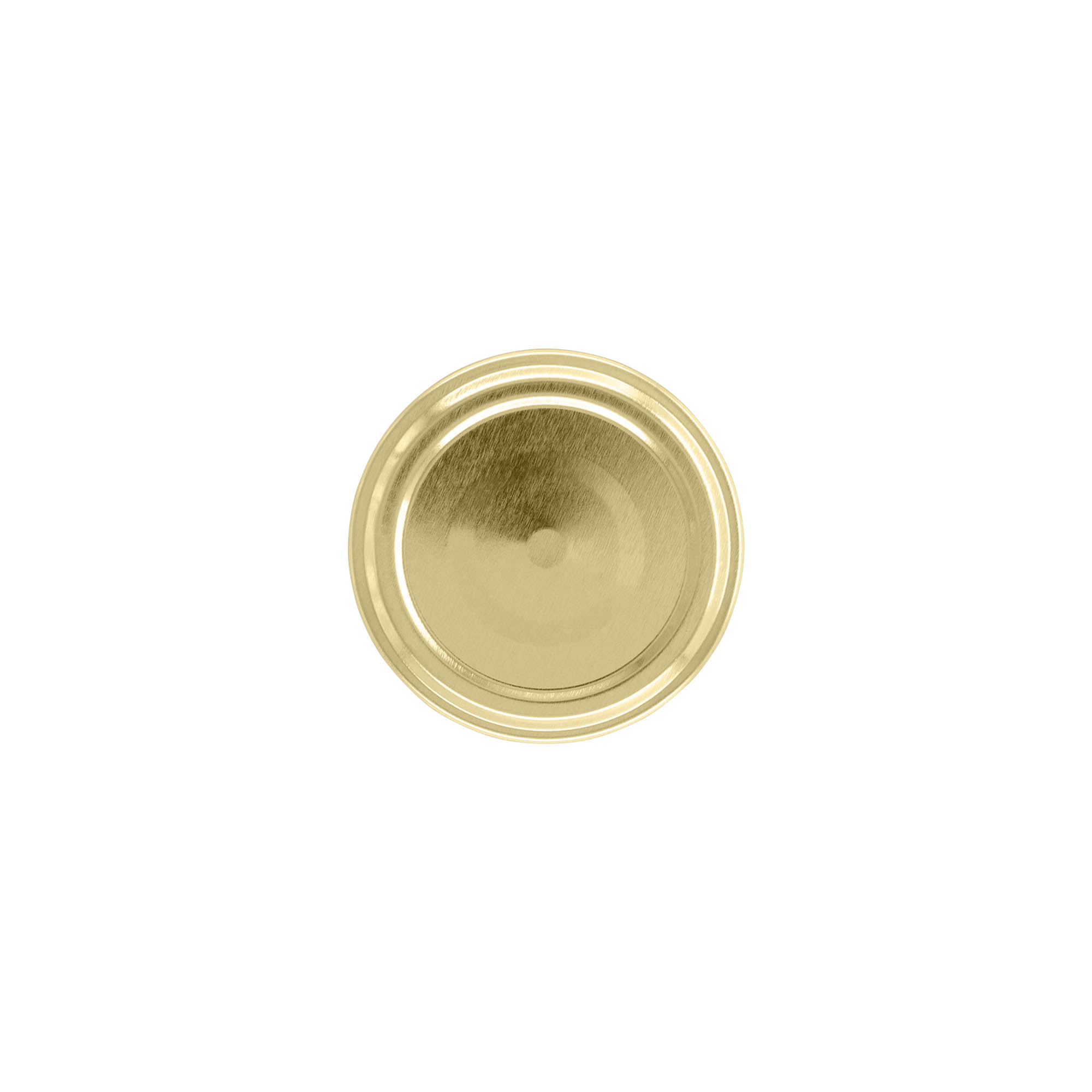 Twist-off-Deckel, Weissblech, gold, für Mündung: TO 53