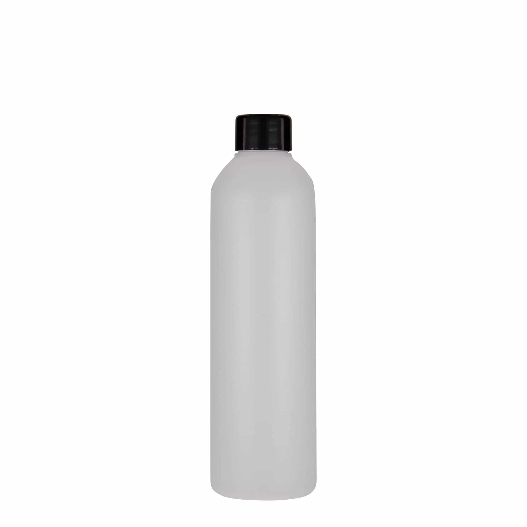 250 ml Kunststoffflasche 'Tuffy', HDPE, natur, Mündung: GPI 24/410