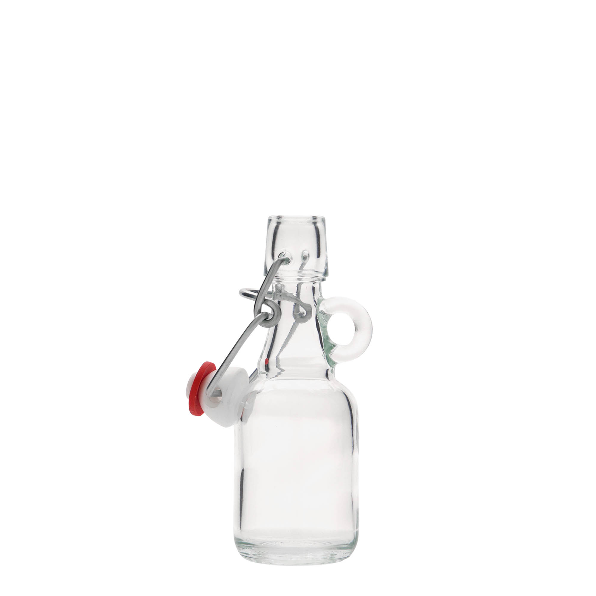 40 ml Glasflasche «Santos», Mündung: Bügelverschluss