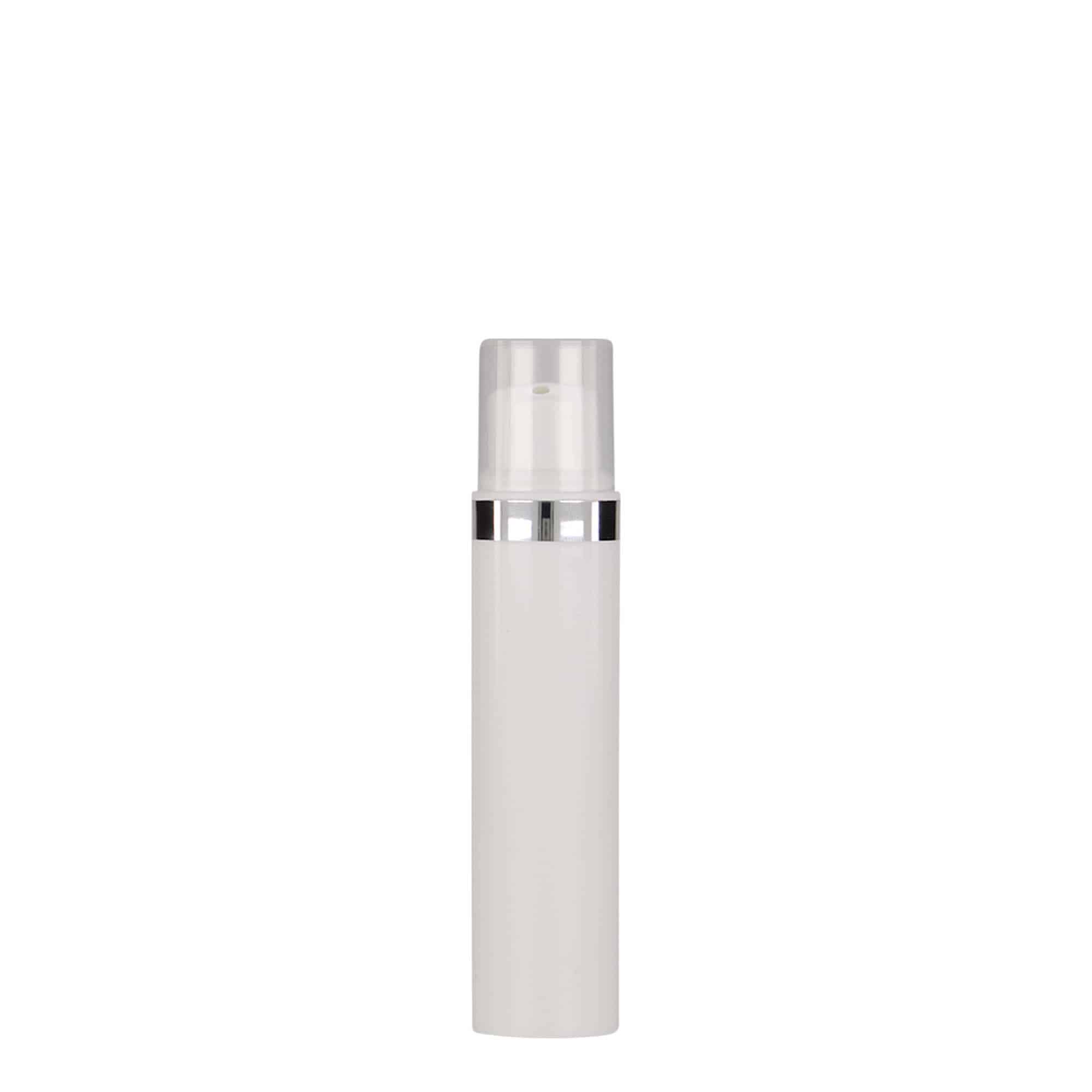 15 ml Airless Dispenser «Nano», PP-Kunststoff, weiss