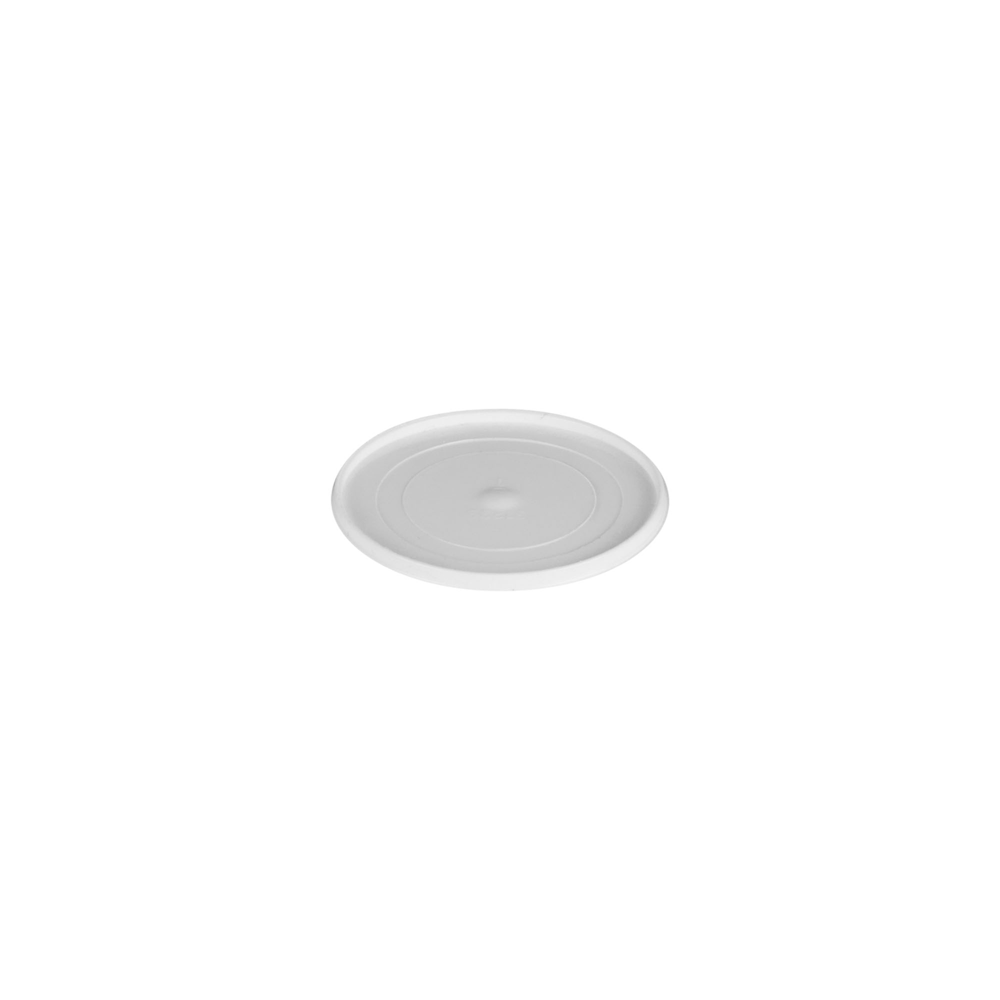 Abdeckscheibe für 5 ml «Bianca», PP-Kunststoff, weiss