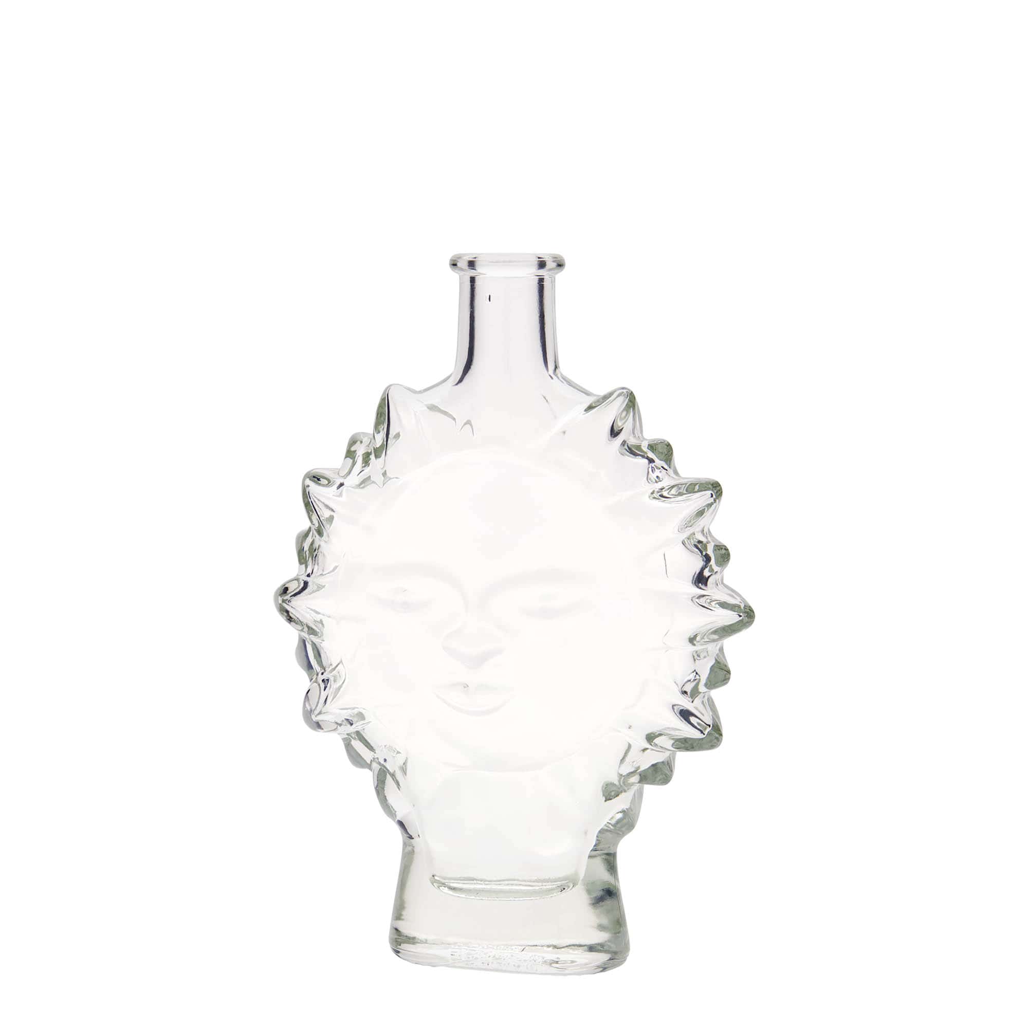 200 ml Glasflasche «Sonne», Mündung: Kork