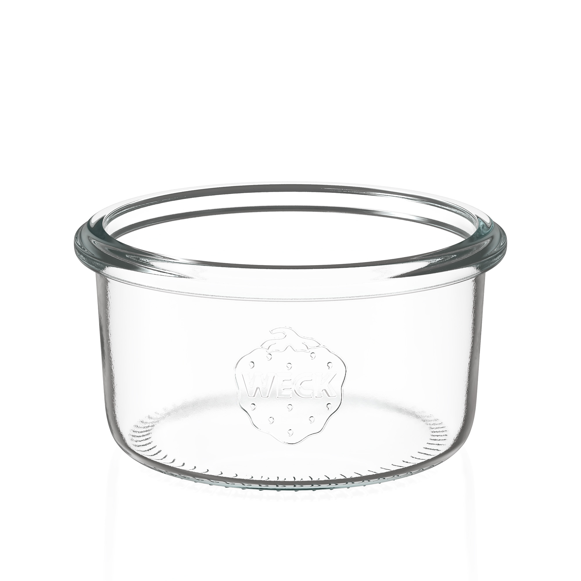 12x 165 ml WECK-Sturzglas mit Glasdeckel RR 80