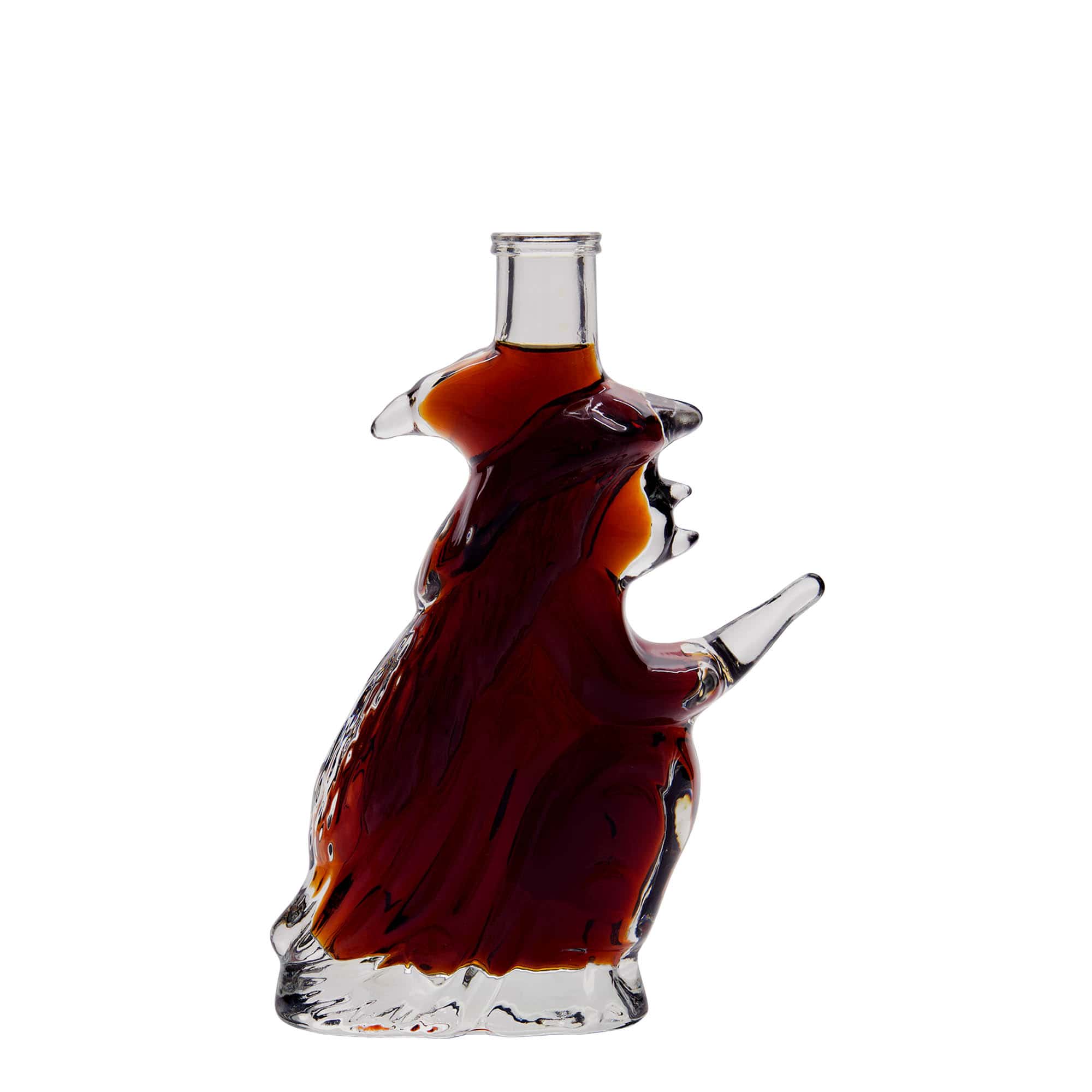 200 ml Glasflasche «Hexe», Mündung: Kork