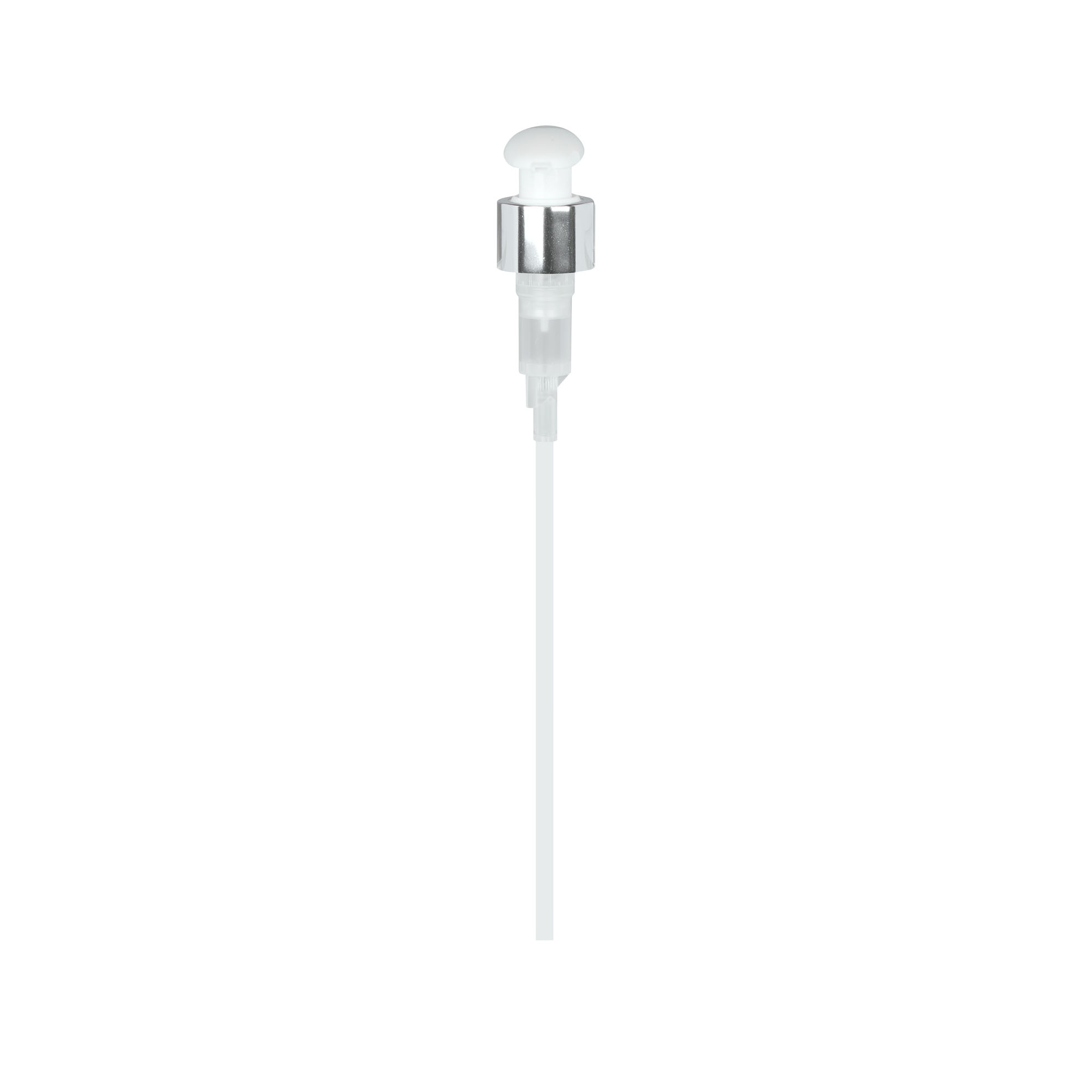 Schraubverschluss Dispenserpumpe, PP-Kunststoff, weiss, für Mündung:  24/410