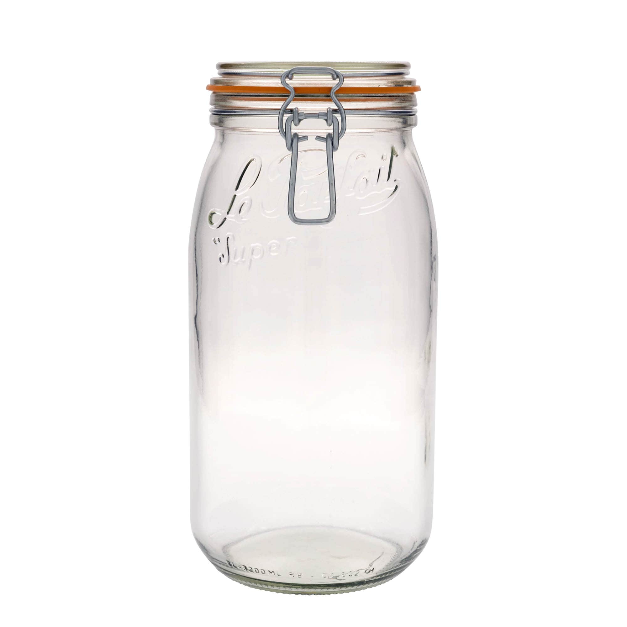 3.000 ml Drahtbügelglas 'Le Parfait Super Bocal', Mündung: Drahtbügelverschluss 3.000 ml Drahtbügelglas 'Le Parfait Super Bocal', Mündung: Drahtbügelverschluss