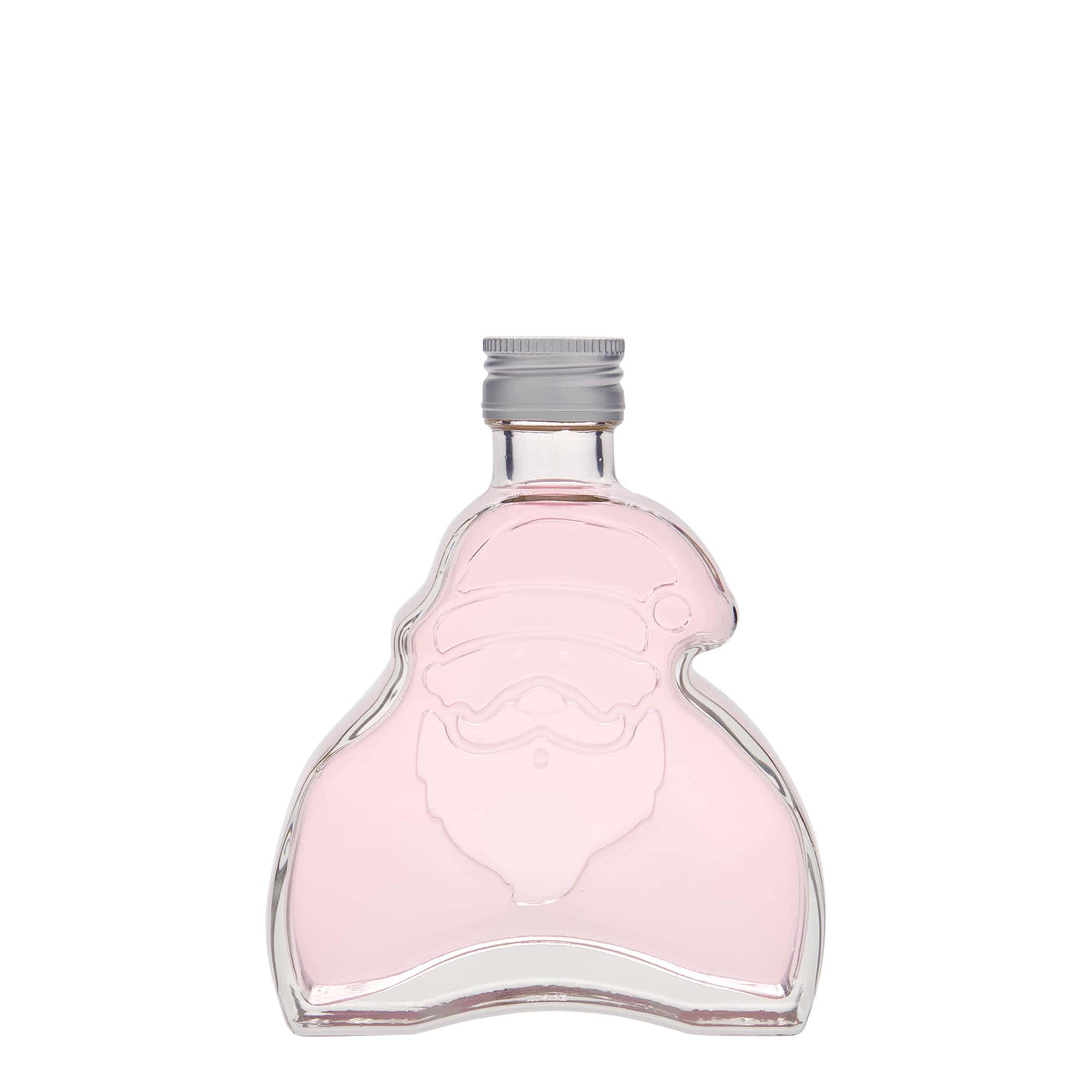 200 ml Glasflasche «Santa Claus», Mündung: PP 28