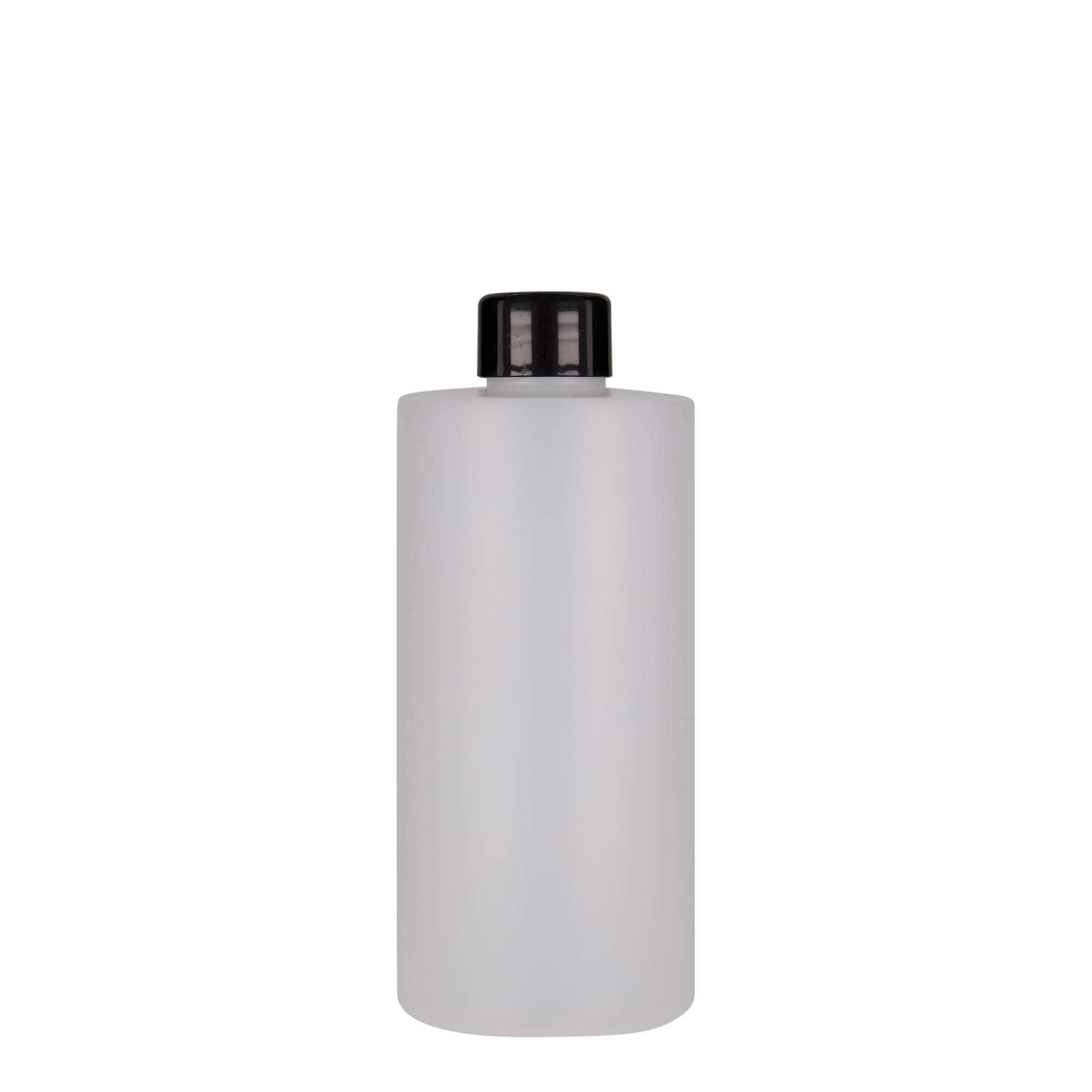 300 ml Kunststoffflasche «Pipe», HDPE, weiss, Mündung:  24/410