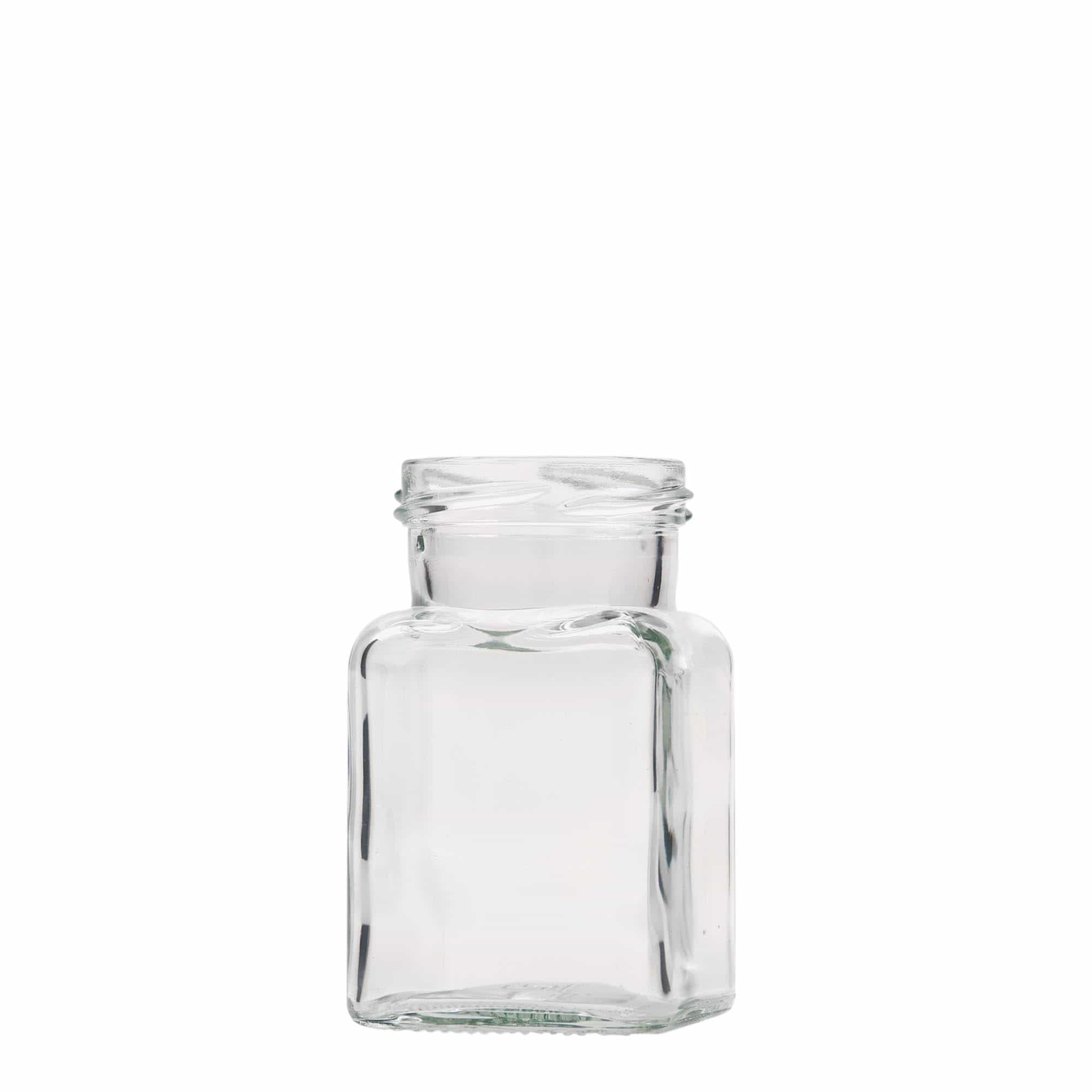 150 ml Vierkantglas, Mündung: Twist-off (TO 53)