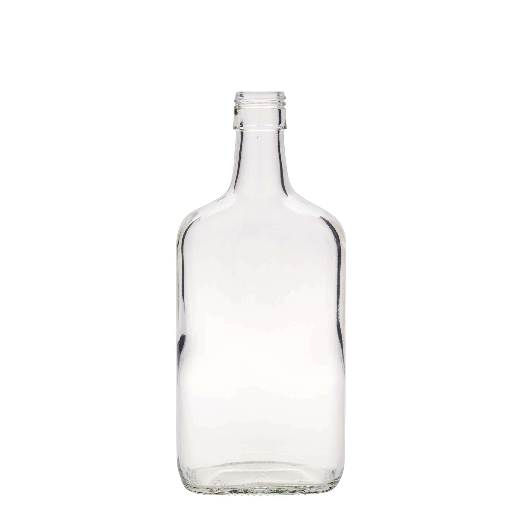700 ml Glasflasche 'Amaretto', rechteckig, Mündung: PP 31,5