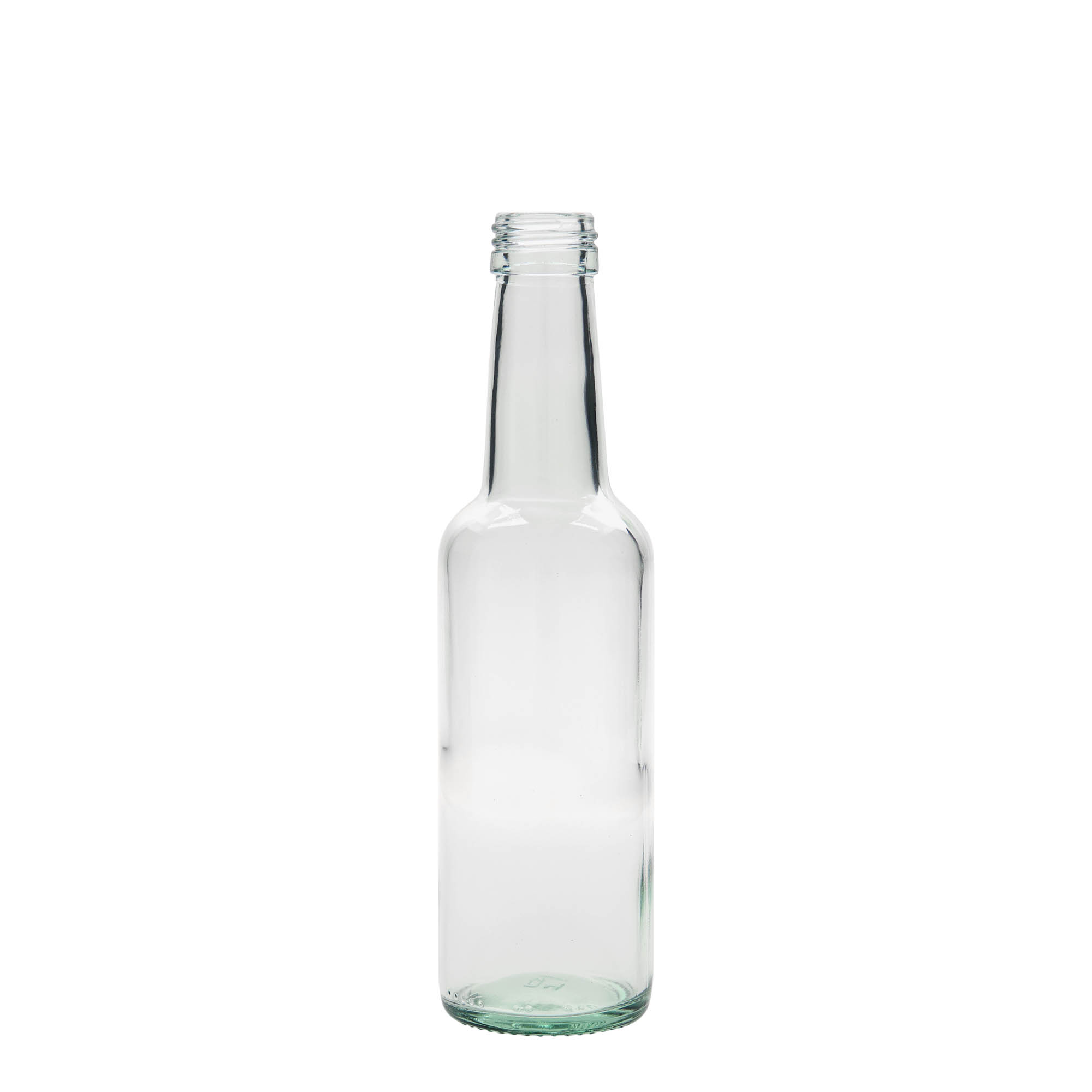 250 ml Glasflasche Geradhals, Mündung: PP 28 250 ml Glasflasche Geradhals, Mündung: PP 28