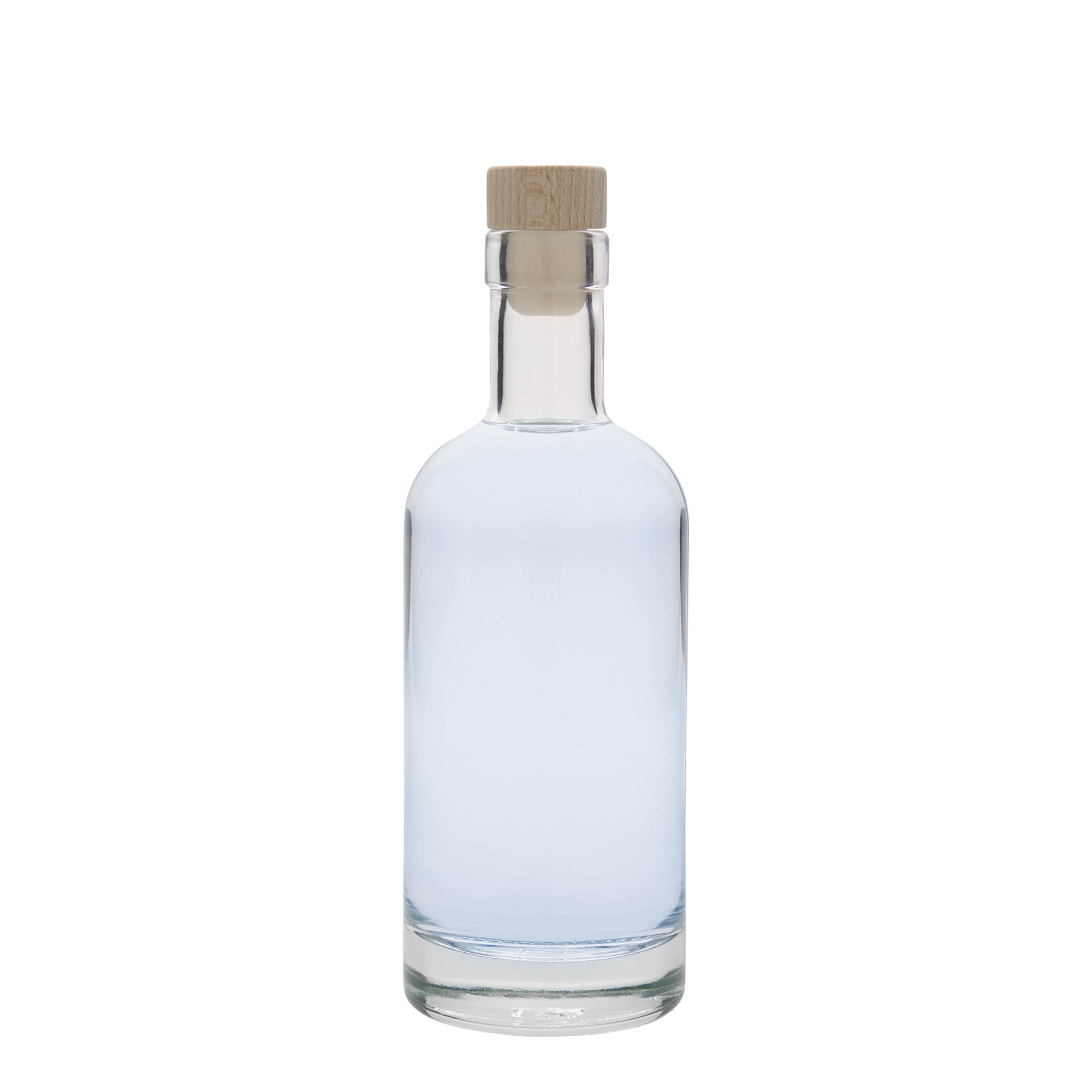 350 ml Glasflasche 'Linea Uno', Mündung: Kork 350 ml Glasflasche 'Linea Uno', Mündung: Kork