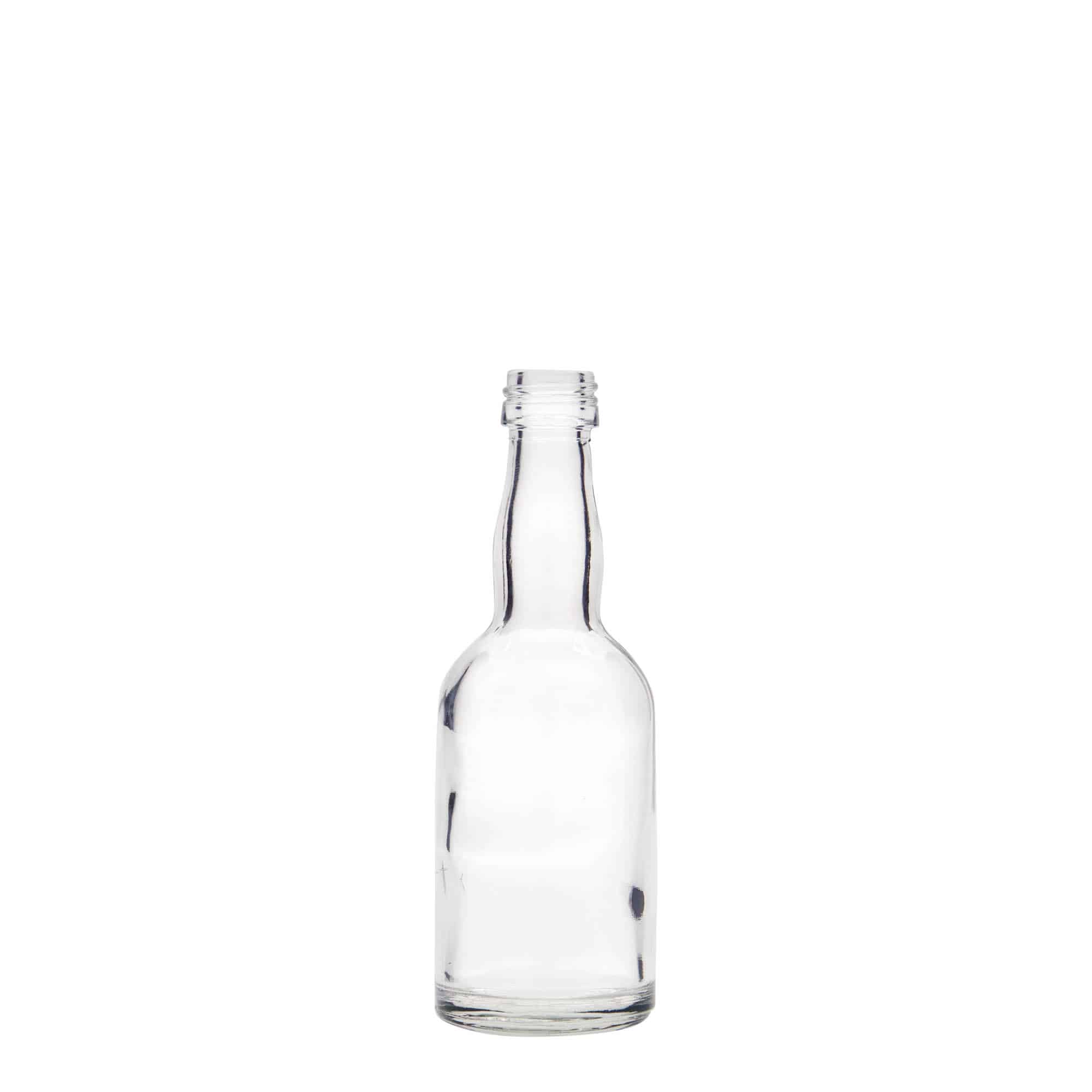 50 ml Glasflasche «Proba», Mündung: PP 18