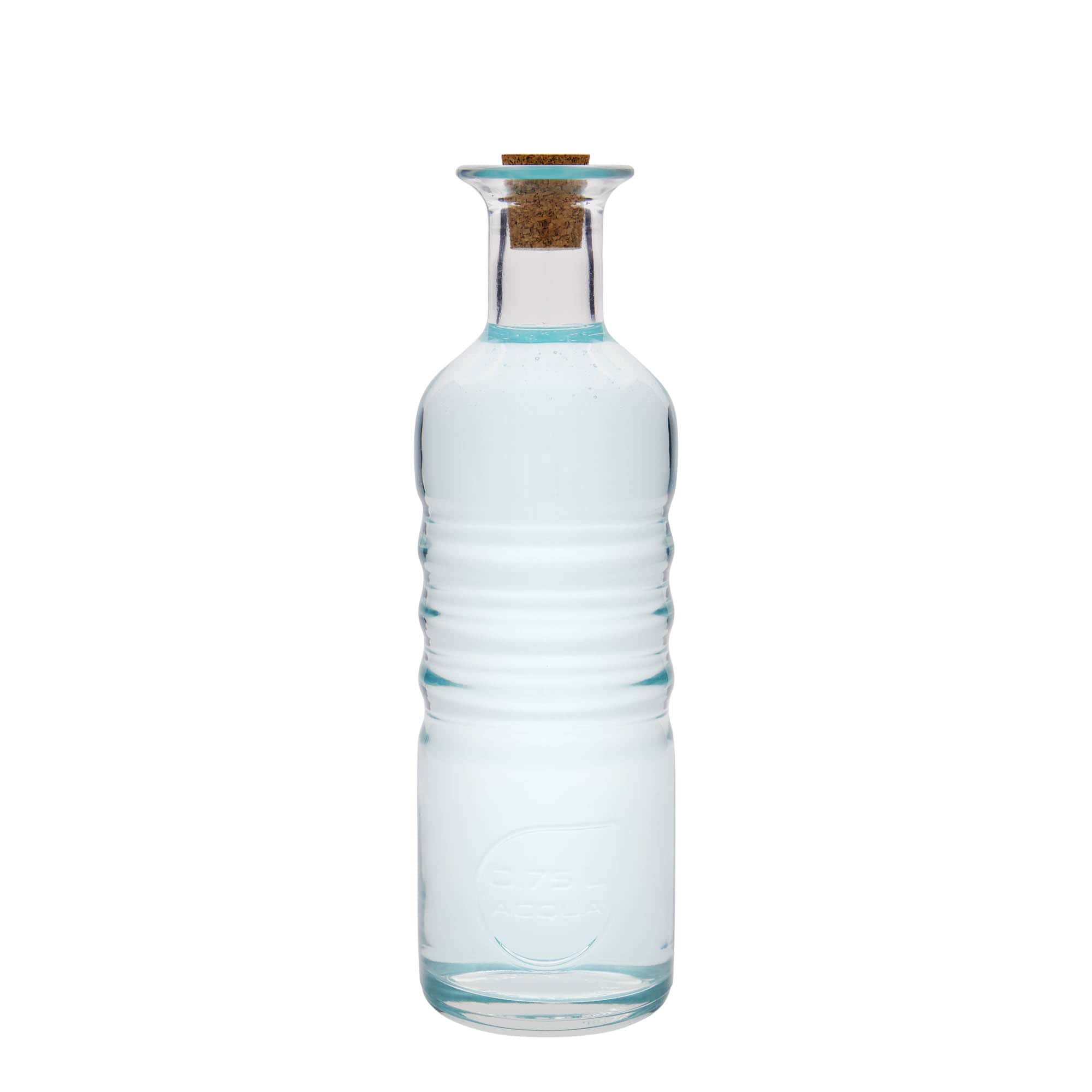 750 ml Glasflasche «Optima Acqua», Mündung: Kork