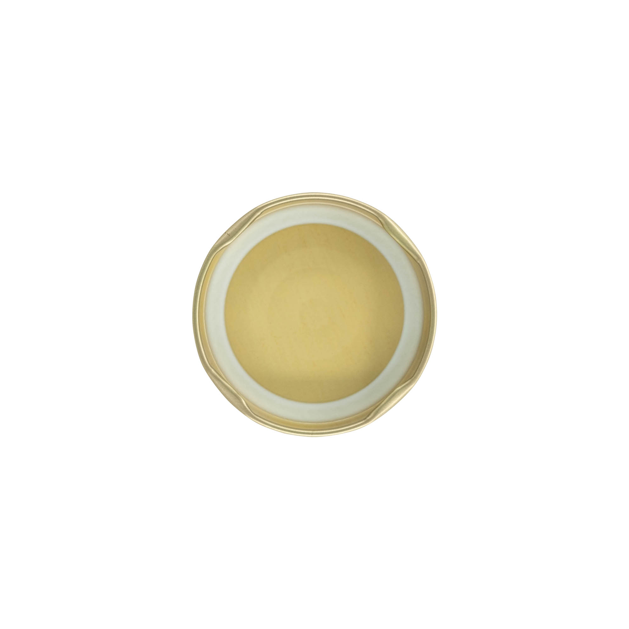 Twist-Off-Deckel, Weißblech, gold, für Mündung: TO 58 Twist-Off-Deckel, Weißblech, gold, für Mündung: TO 58