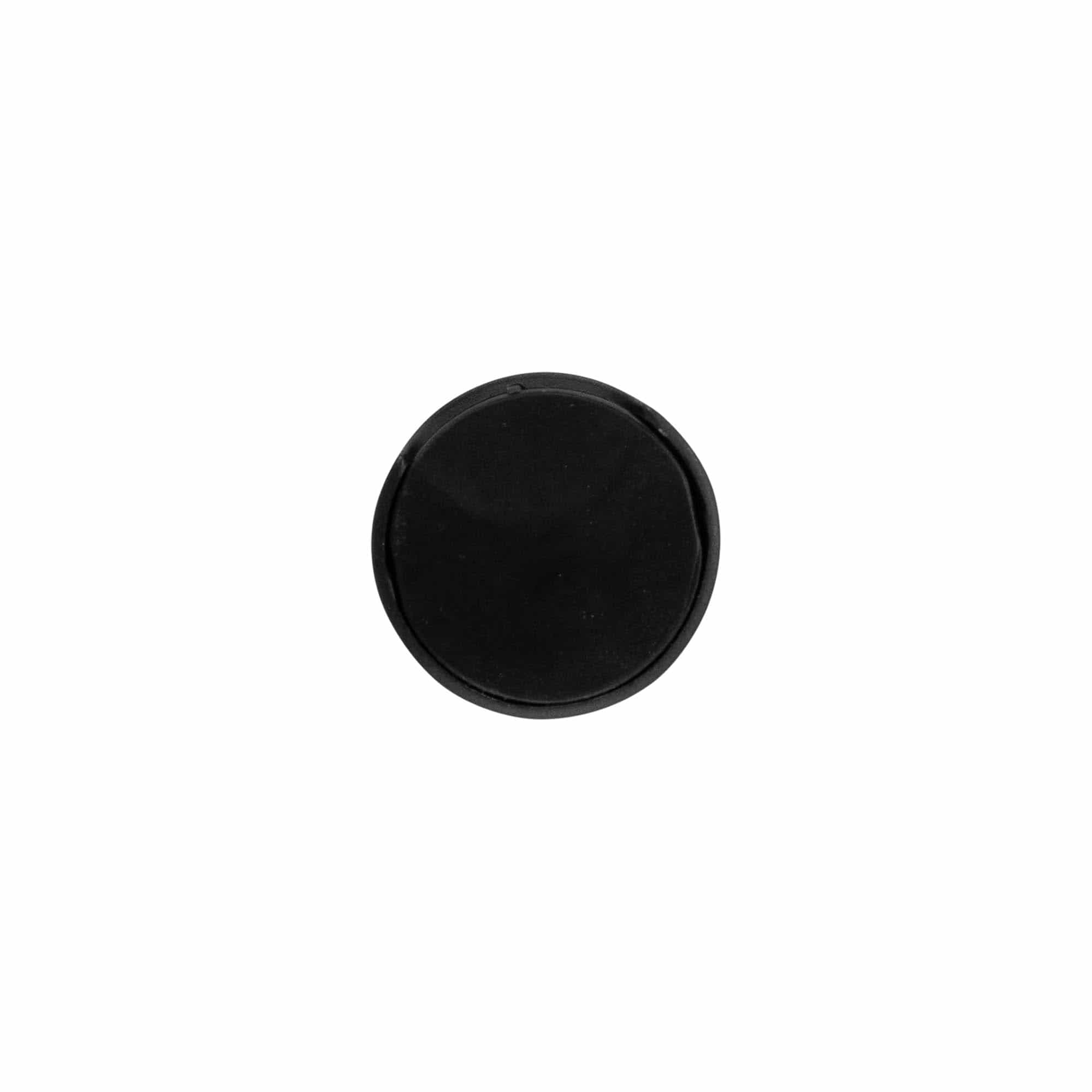 Schraubverschluss Disc Top, PP-Kunststoff, schwarz, für Mündung: 24/410