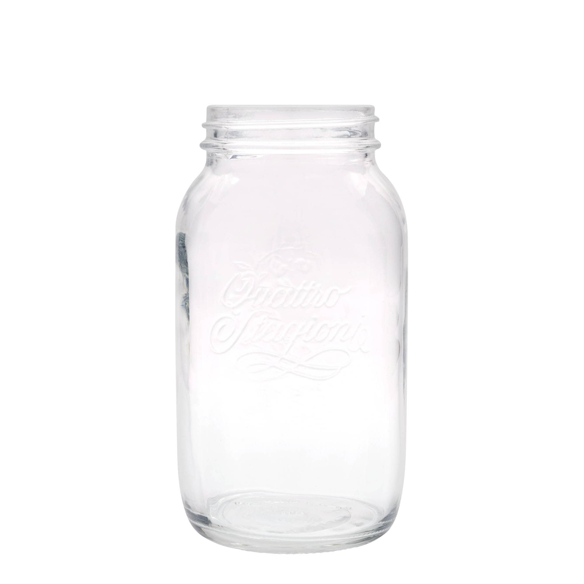 1.500 ml Glas «Quattro Stagioni», Mündung: Schraubverschluss