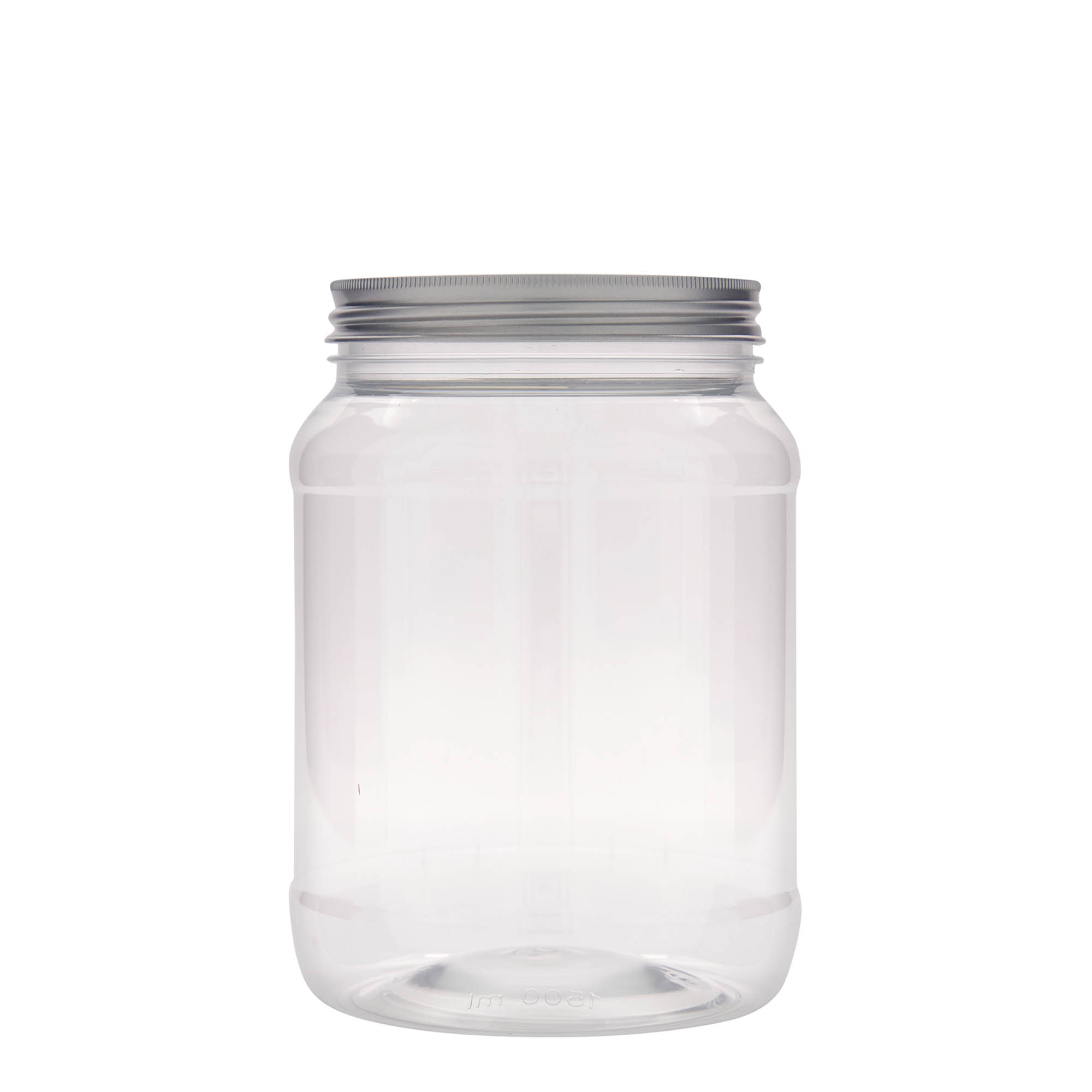 1.500 ml PET-Dose «Lulu», Kunststoff, Mündung: 100/400