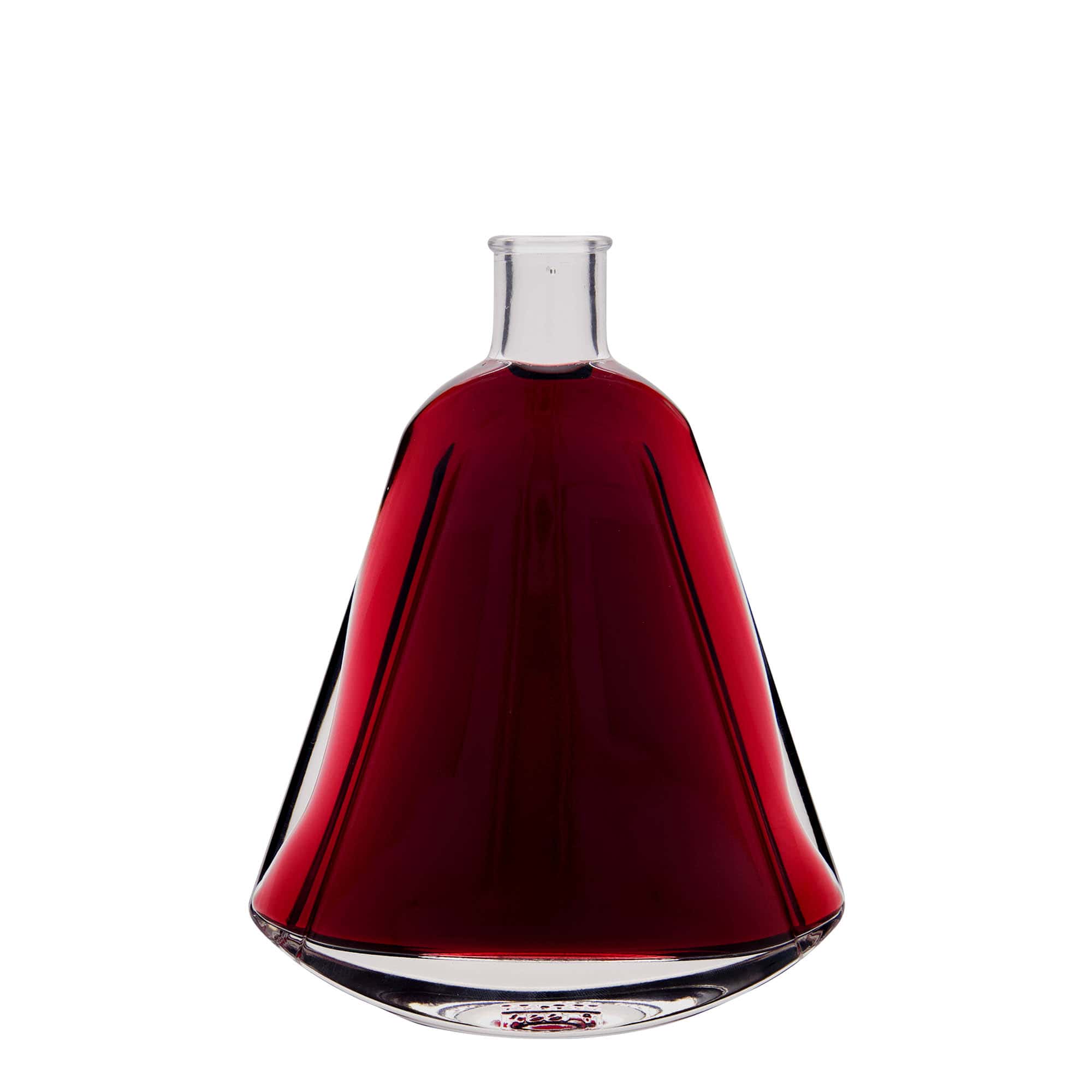 350 ml Glasflasche «Maurizio», oval, Mündung: Kork