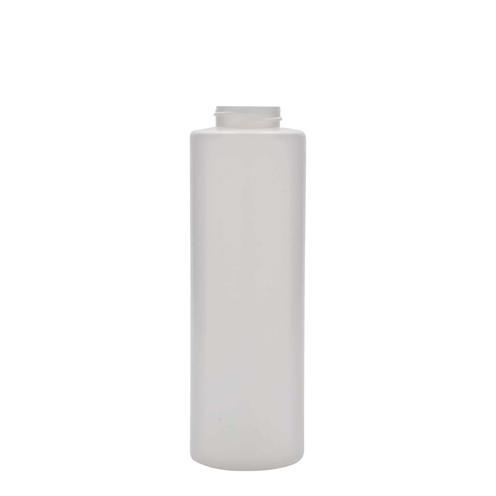 500 ml Soßenflasche, LDPE-Kunststoff, weiß, Mündung: 38/400 500 ml Soßenflasche, LDPE-Kunststoff, weiß, Mündung: 38/400