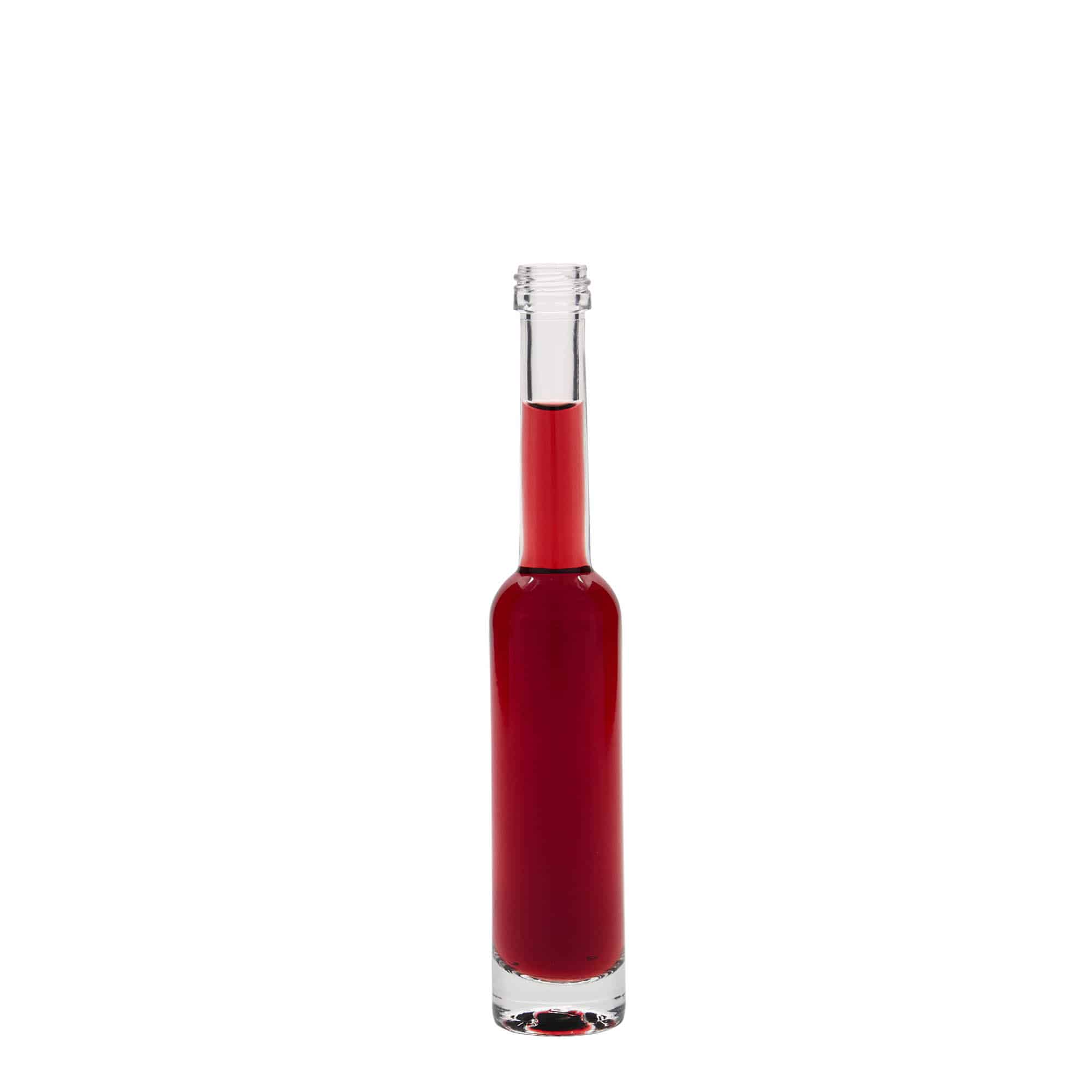 40 ml Glasflasche «Platina», Mündung: PP 18