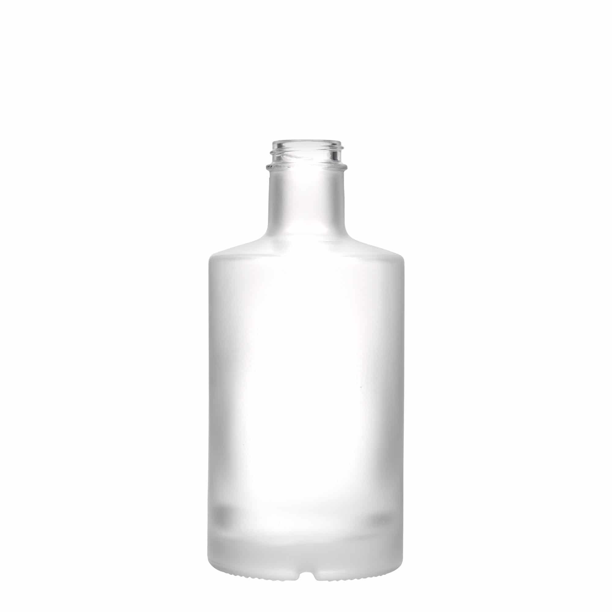 500 ml Glasflasche 'Caroline', geeist, Mündung: GPI 33 500 ml Glasflasche 'Caroline', geeist, Mündung: GPI 33
