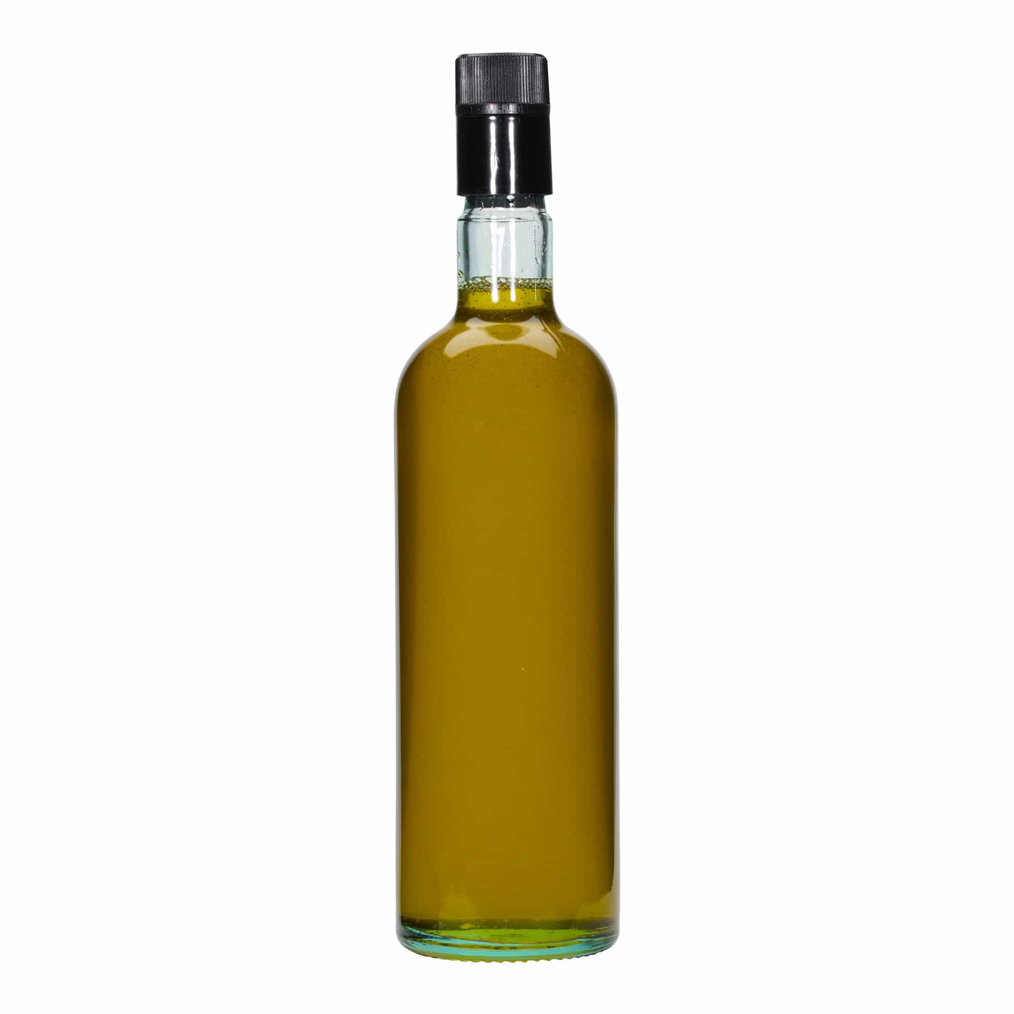 750 ml Essig-/Ölflasche 'Willy New', Glas, lichtgrün, Mündung: DOP