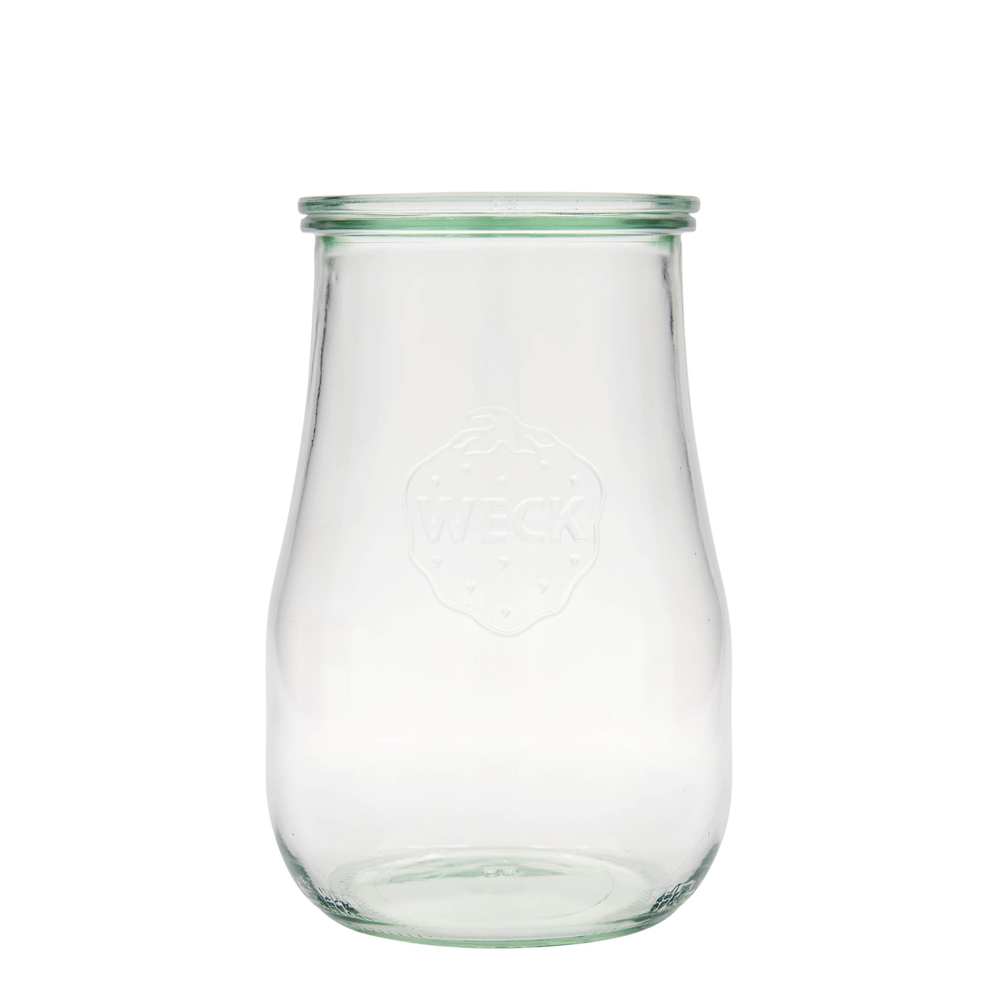 1.750 ml WECK-Tulpenglas, Mündung: Rundrand