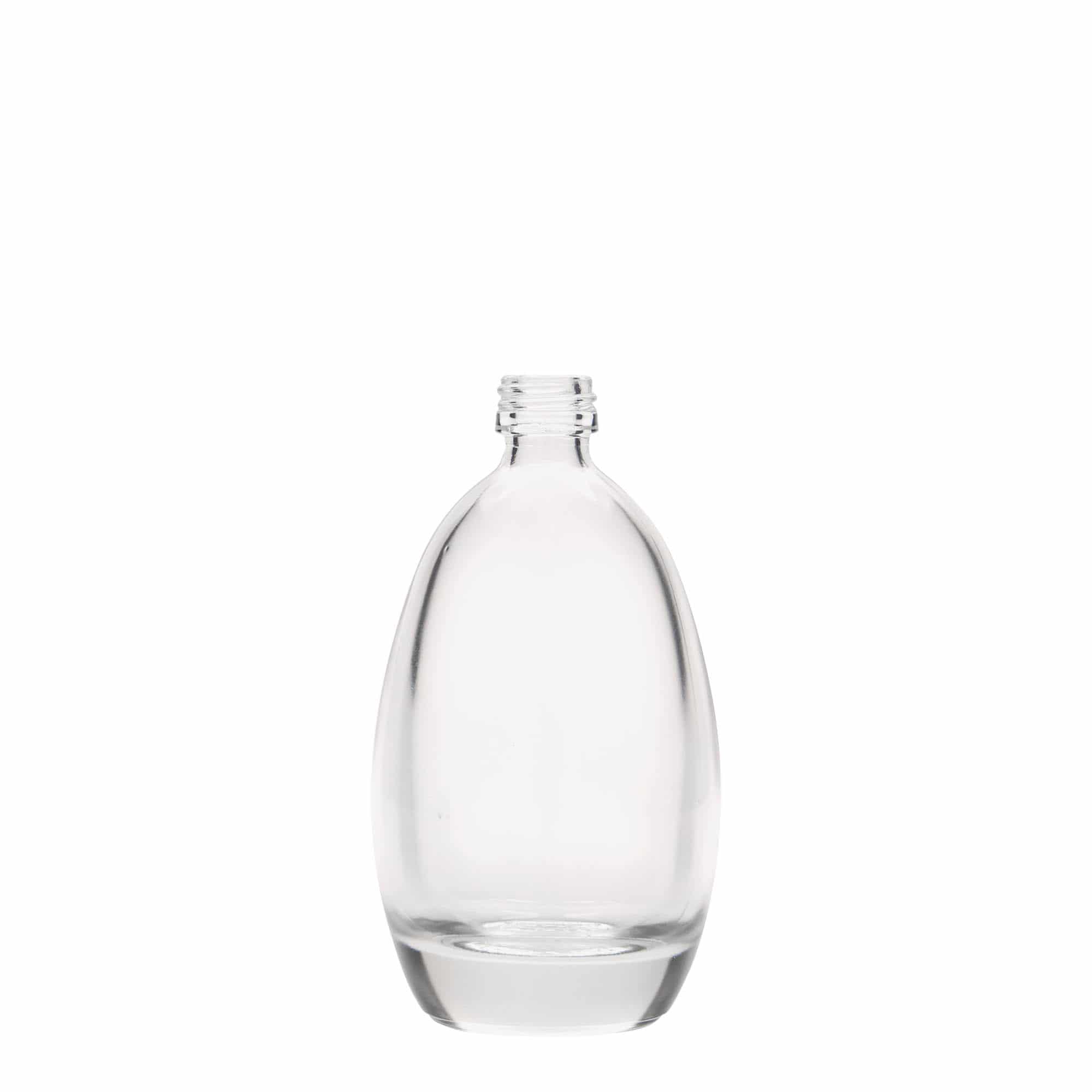 100 ml Glasflasche 'Ei', Mündung: PP 18