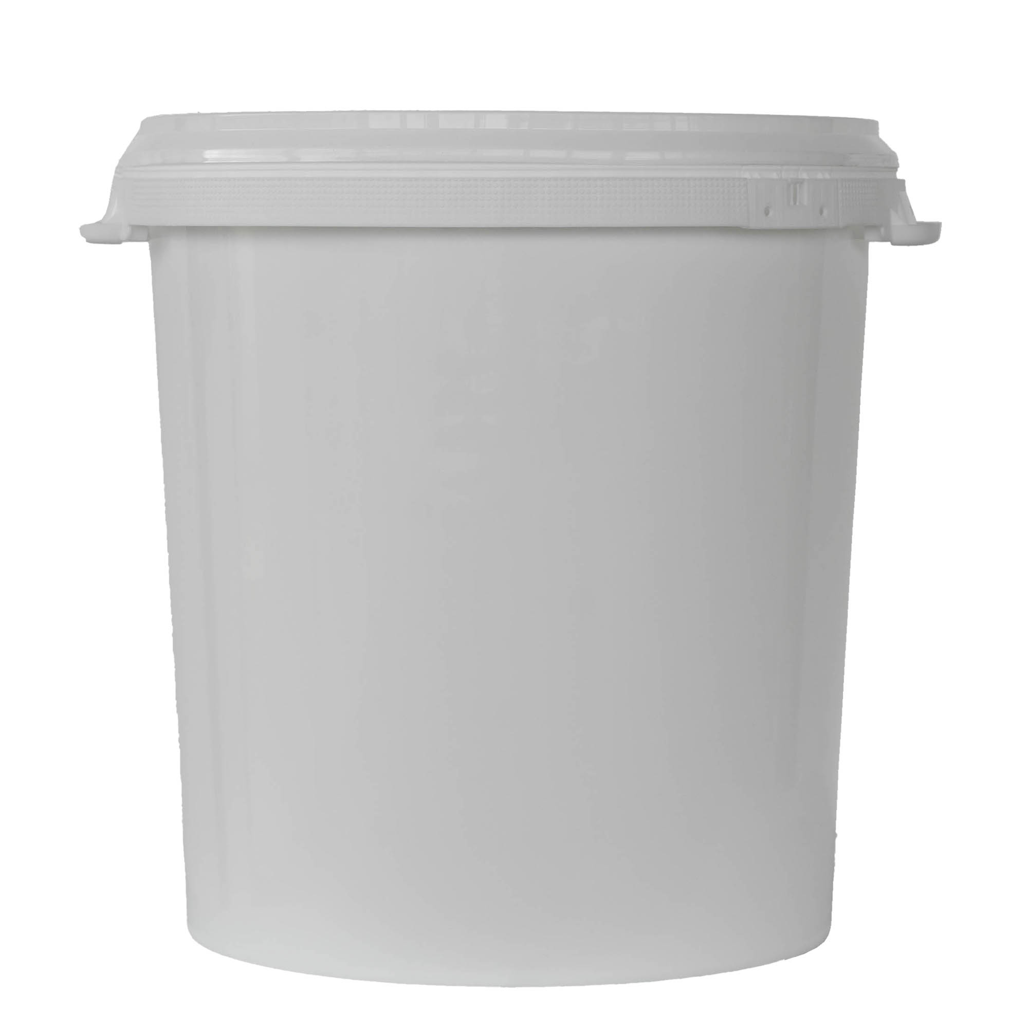 30 l Eimer, PP-Kunststoff, weiß 30 l Eimer, PP-Kunststoff, weiß