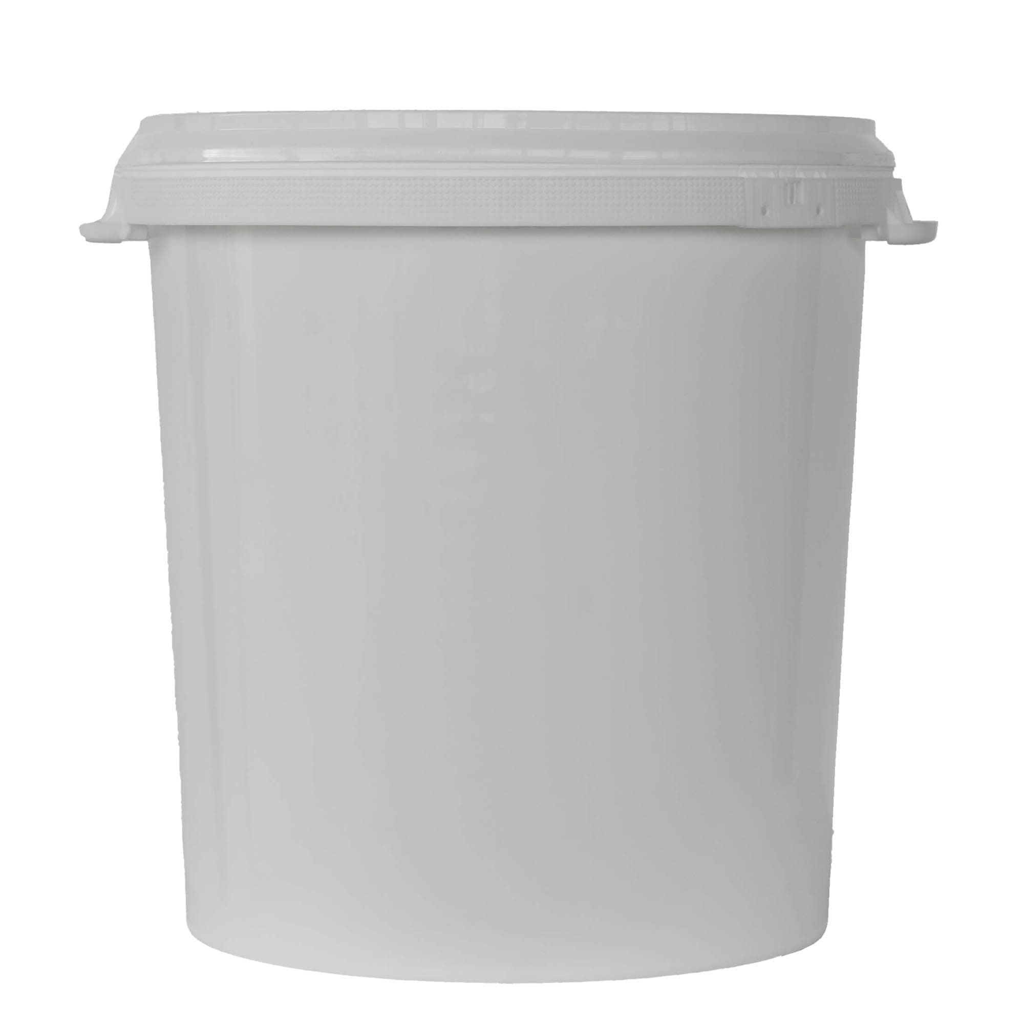 30 l Eimer, PP-Kunststoff, weiss