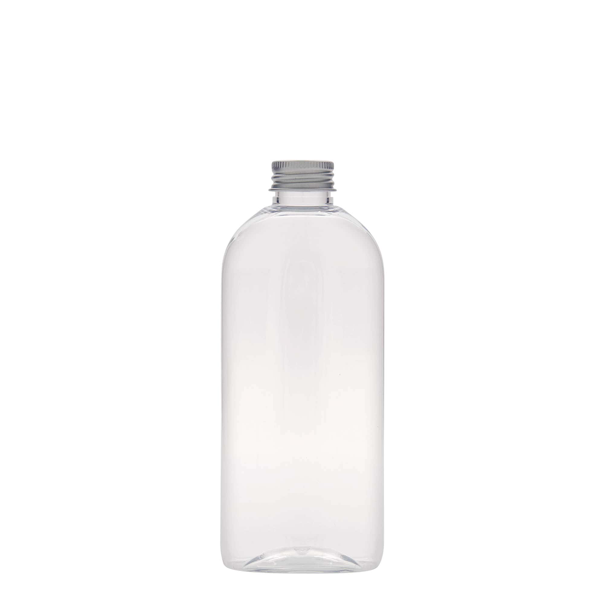 250 ml PET-Flasche «Iris», oval, Kunststoff, Mündung:  24/410