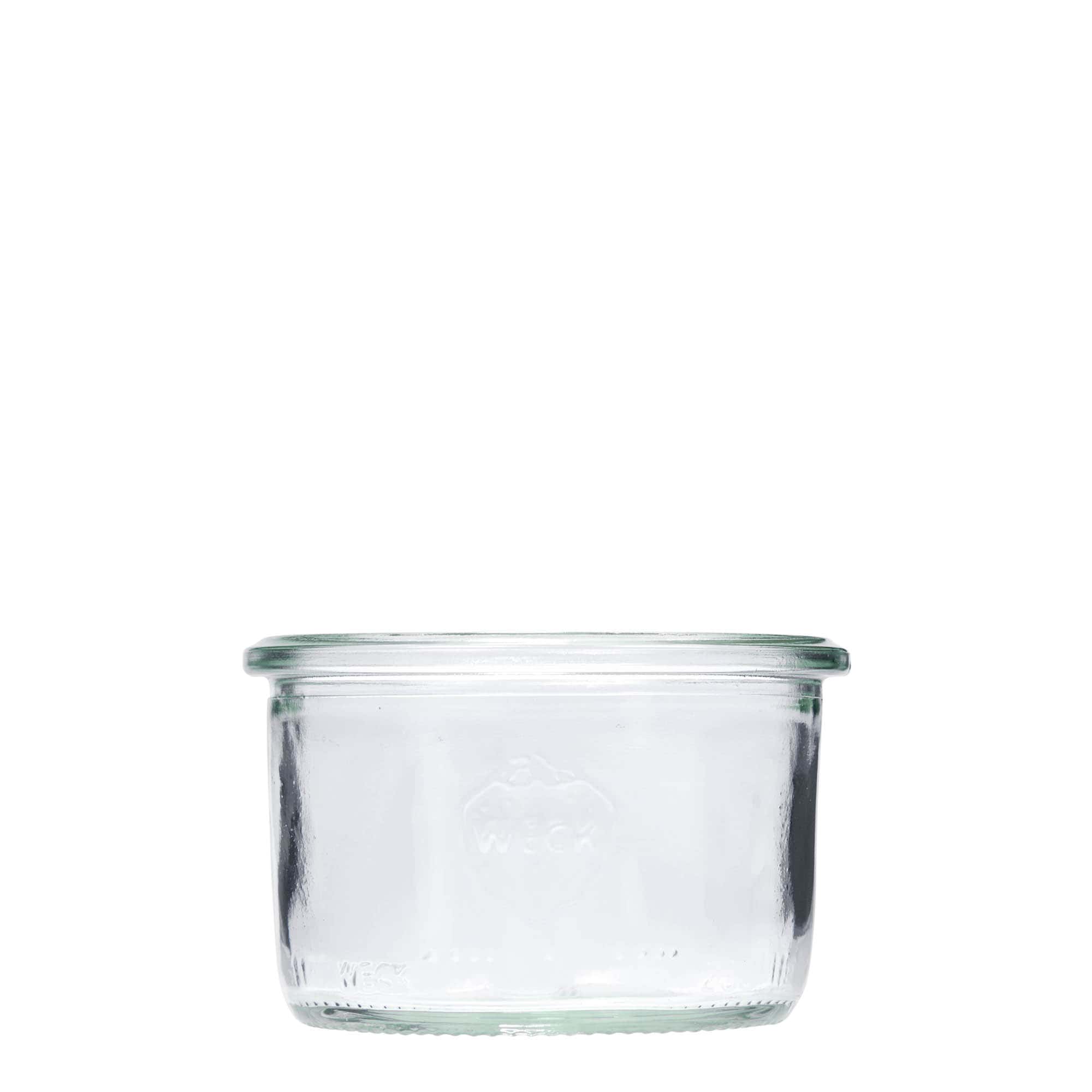 12x 200 ml WECK-Sturzglas mit Glasdeckel RR 80