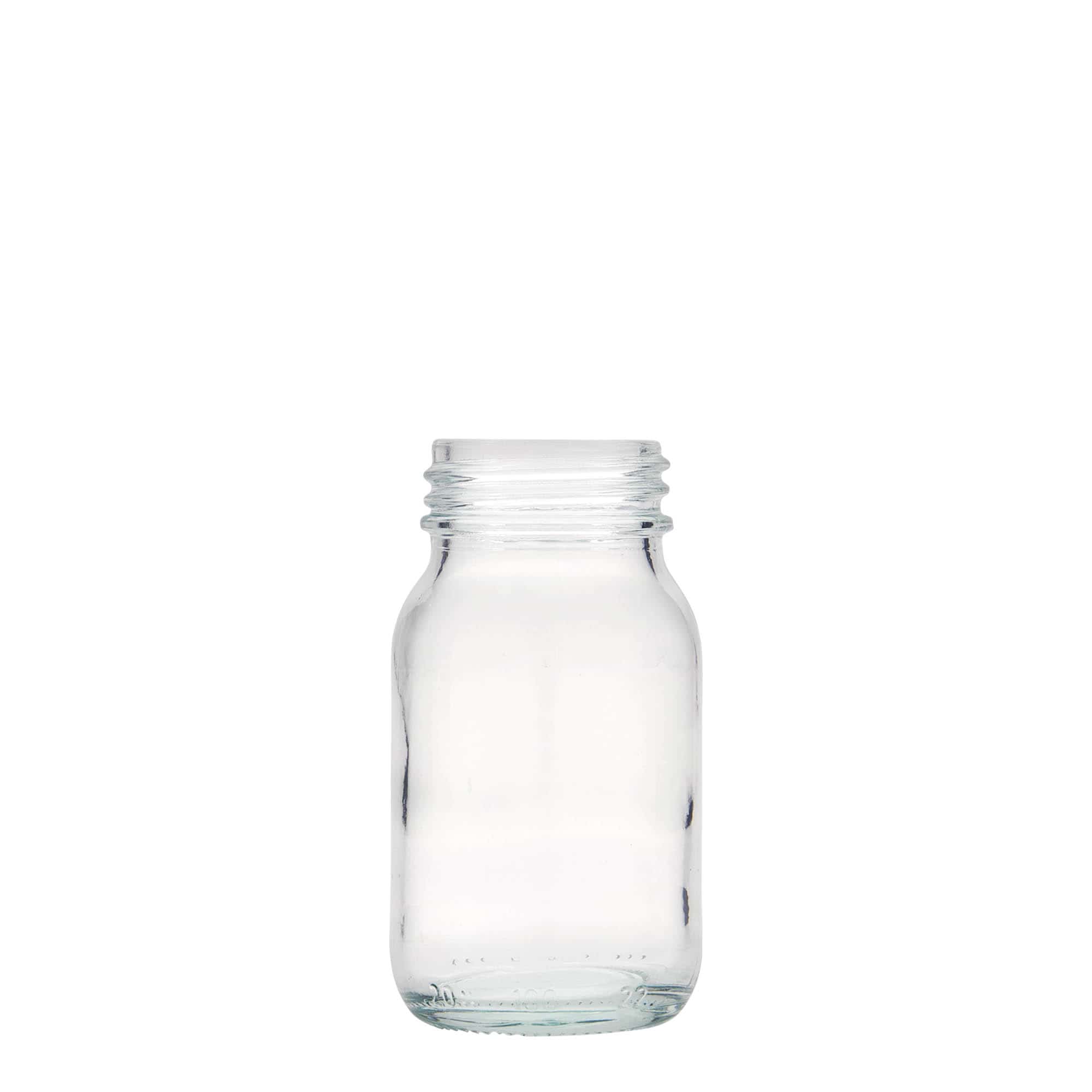 100 ml Weithalsglas, Mündung: DIN 40