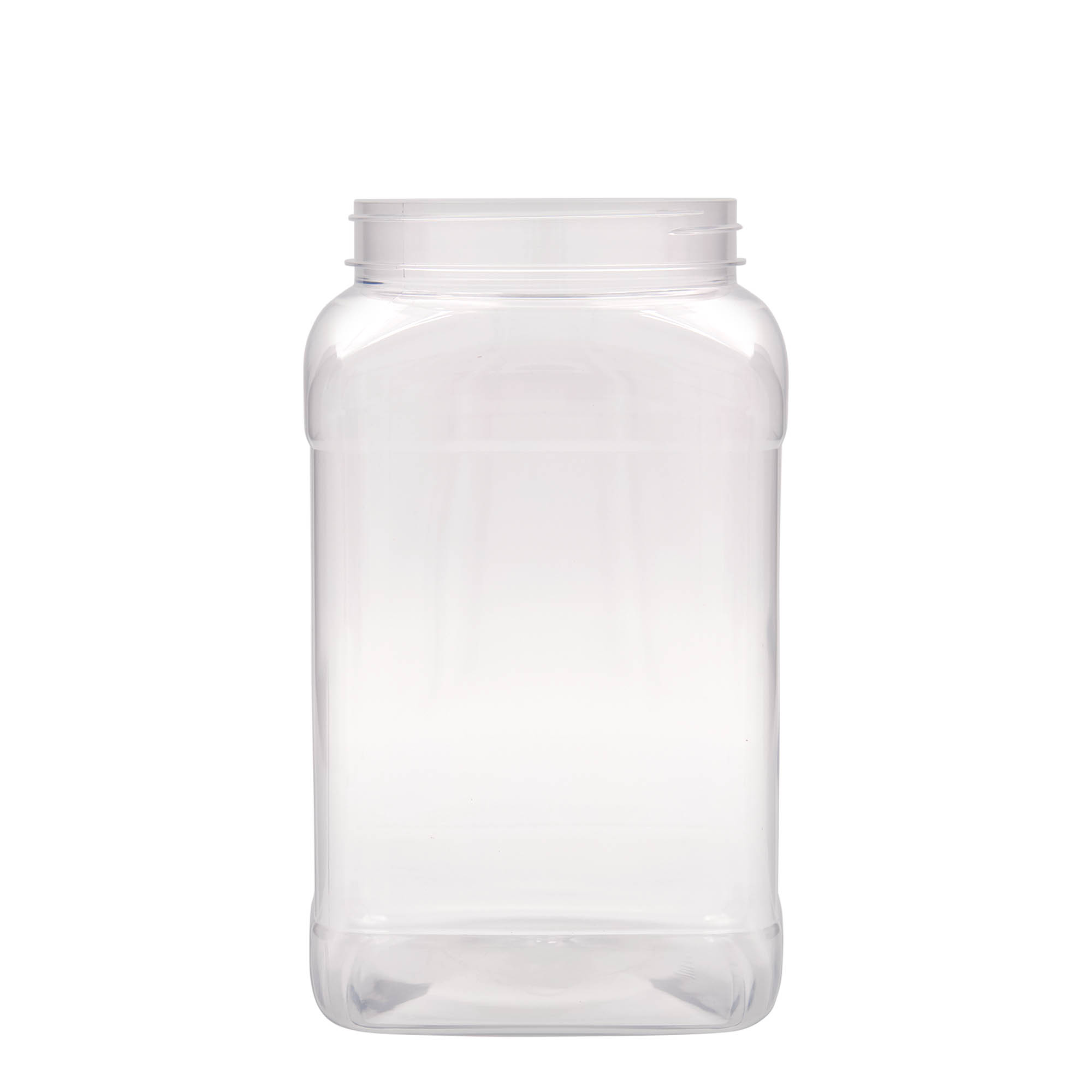 3.000 ml PET-Dose 'Dana', quadratisch, Kunststoff, Mündung: 110/400 3.000 ml PET-Dose 'Dana', quadratisch, Kunststoff, Mündung: 110/400