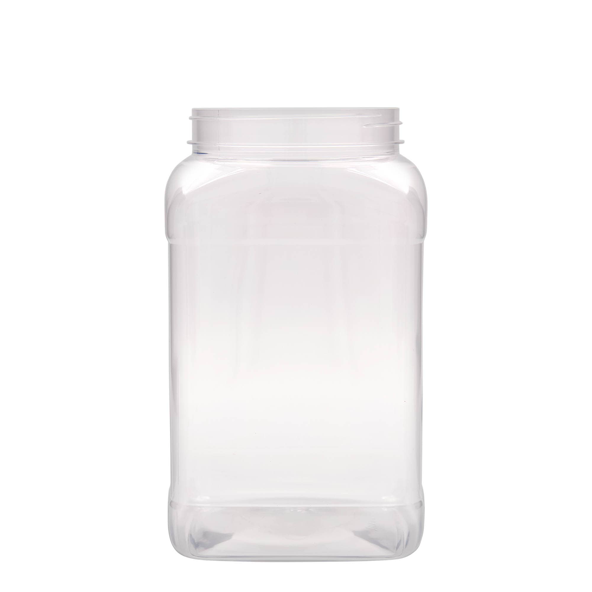 3.000 ml PET-Dose «Dana», quadratisch, Kunststoff, Mündung: 110/400