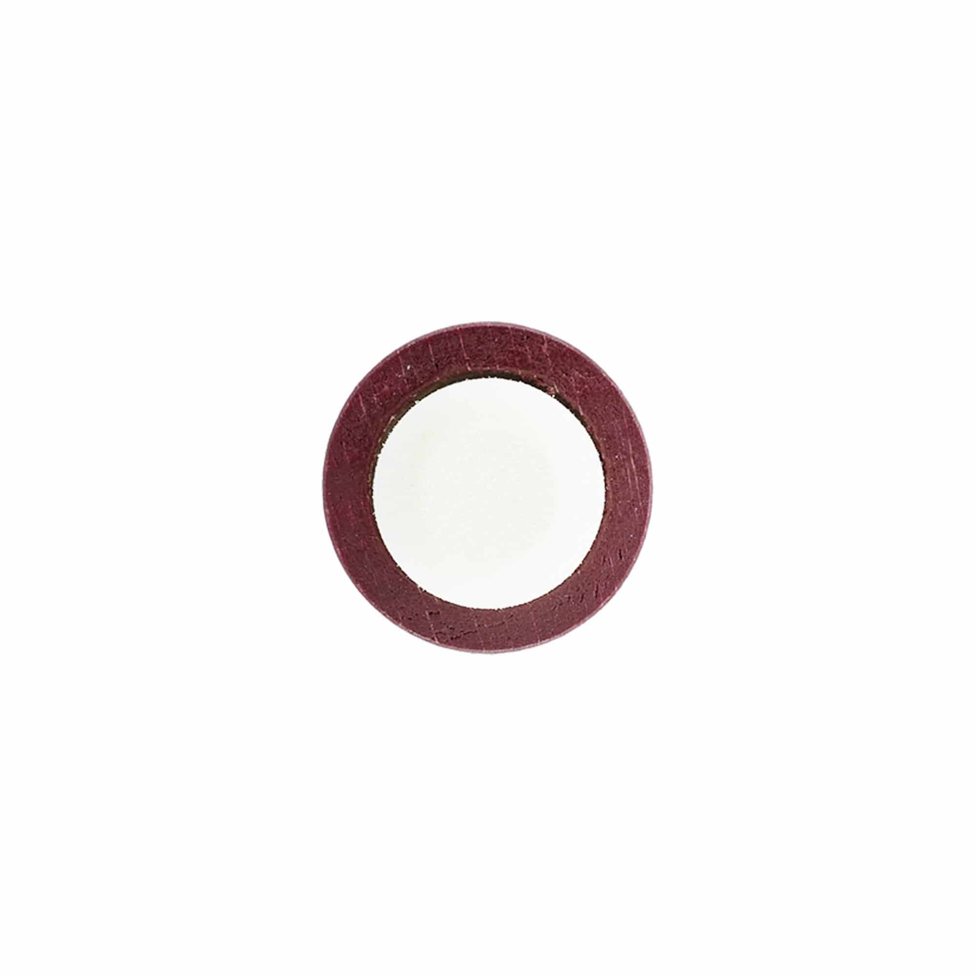 Griffkorken 19 mm, Holz/Kunststoff, bordeauxrot, für Mündung: Kork Griffkorken 19 mm, Holz/Kunststoff, bordeauxrot, für Mündung: Kork