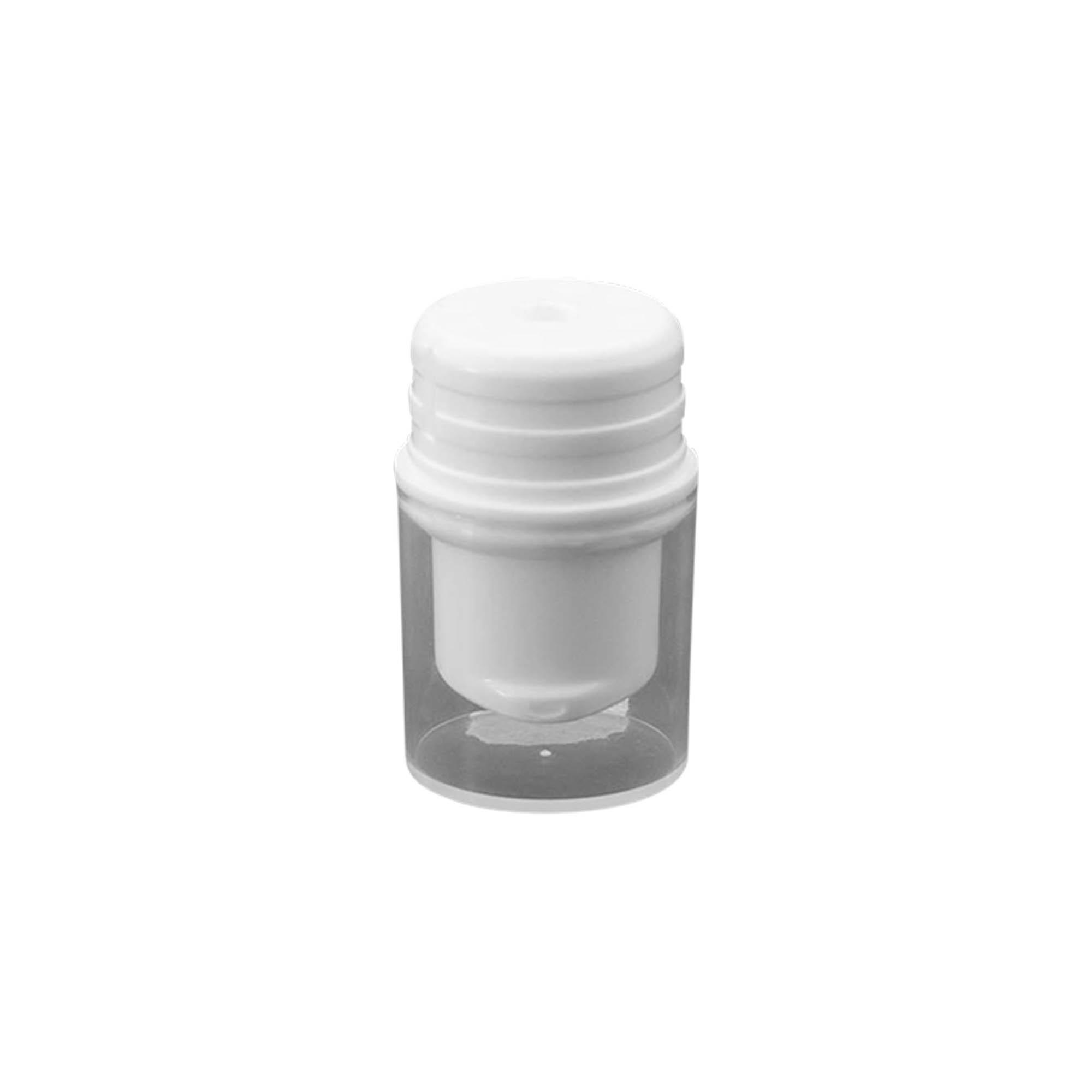 Airless Dispenser Pumpkopf «Nano», PP-Kunststoff, weiss