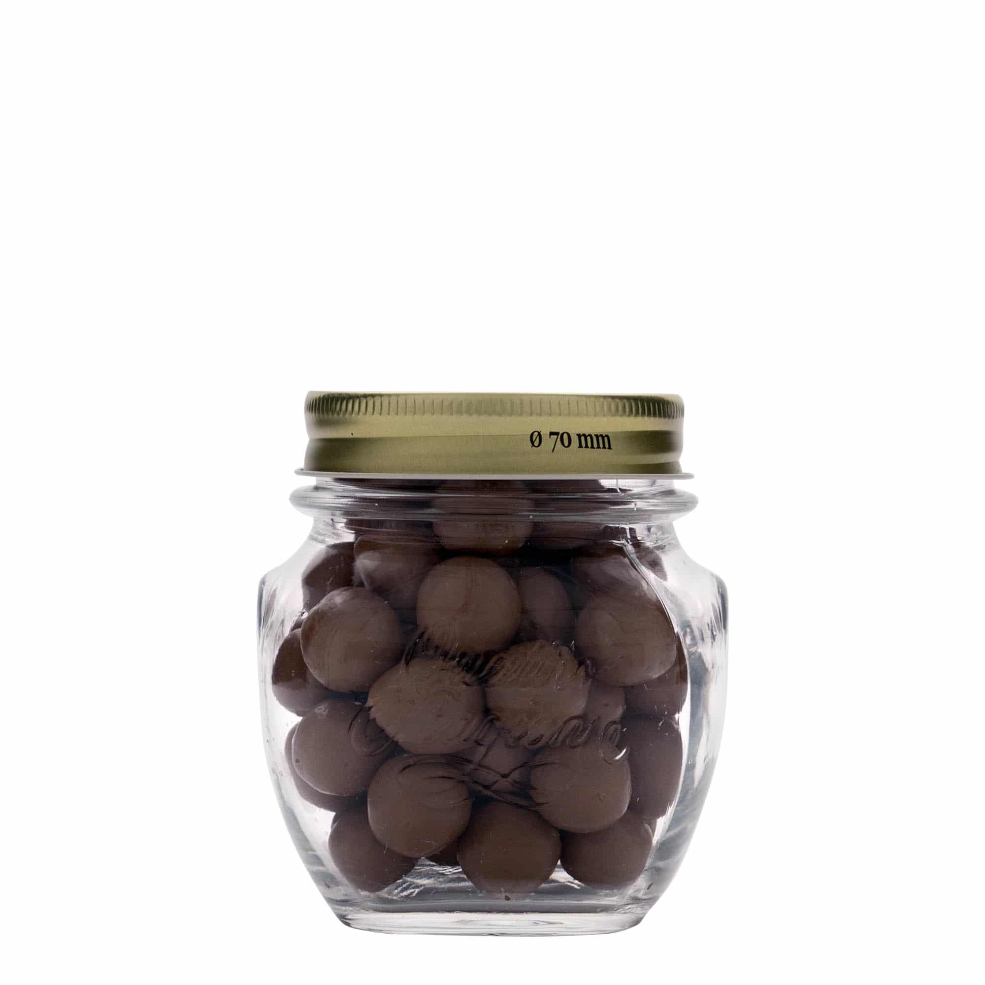 300 ml Schmuckglas «Quattro Stagioni», Mündung: Schraubverschluss