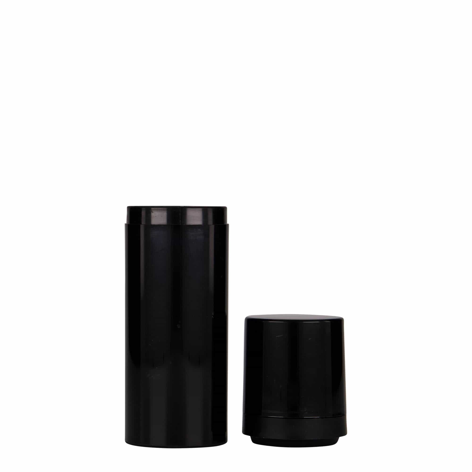 50 ml Airless Dispenser «Mezzo», PP-Kunststoff, schwarz
