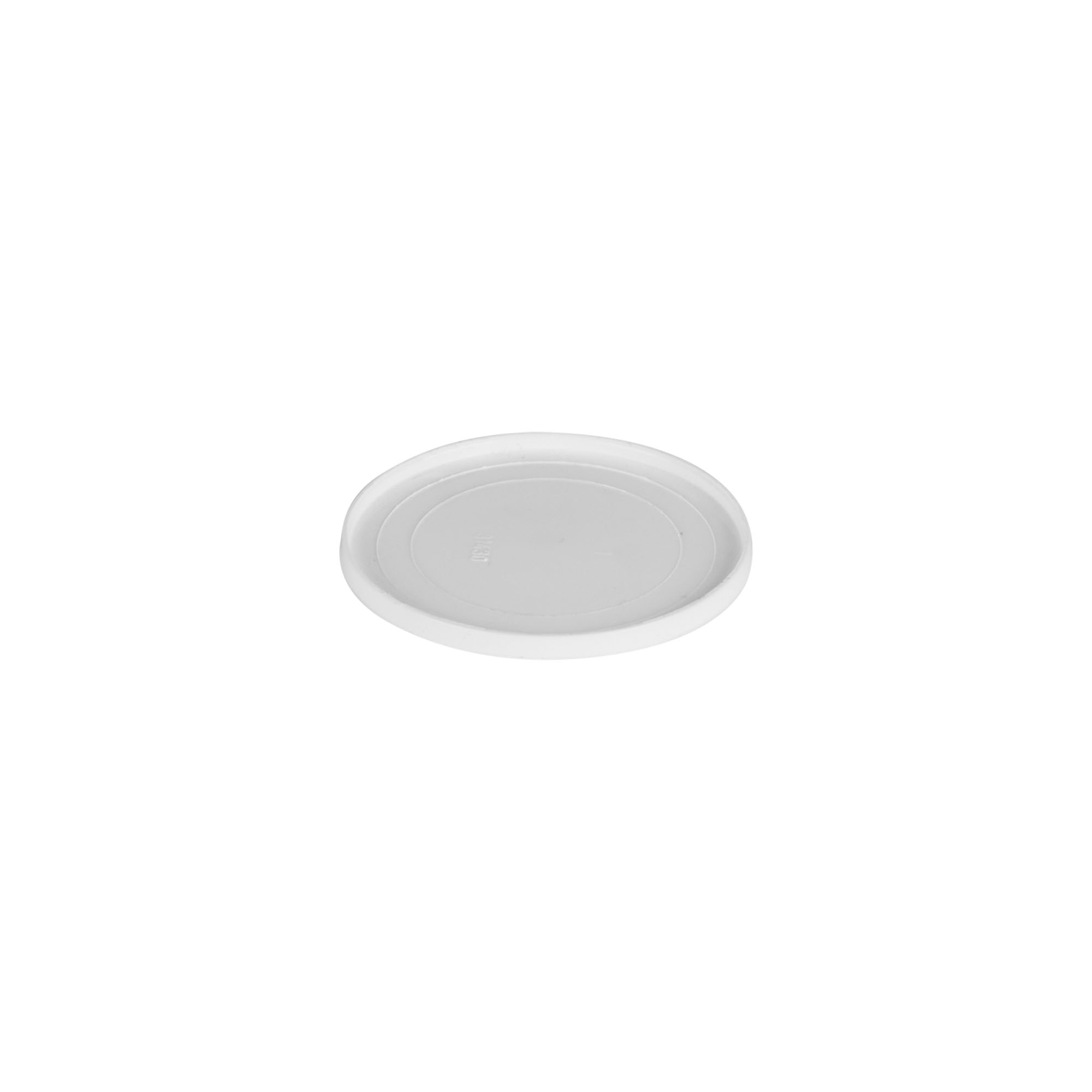 Abdeckscheibe für 15 ml 'Bianca', PP-Kunststoff, weiß Abdeckscheibe für 15 ml 'Bianca', PP-Kunststoff, weiß