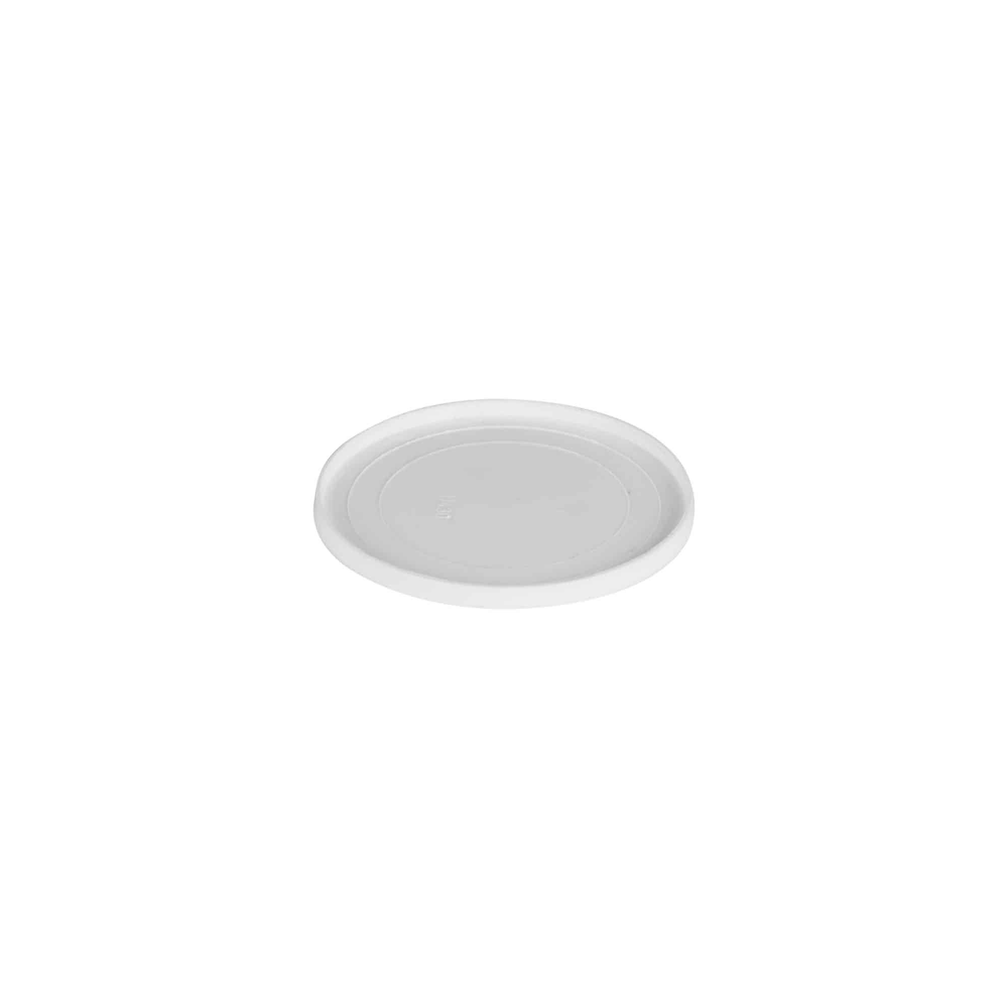 Abdeckscheibe für 15 ml «Bianca», PP-Kunststoff, weiss
