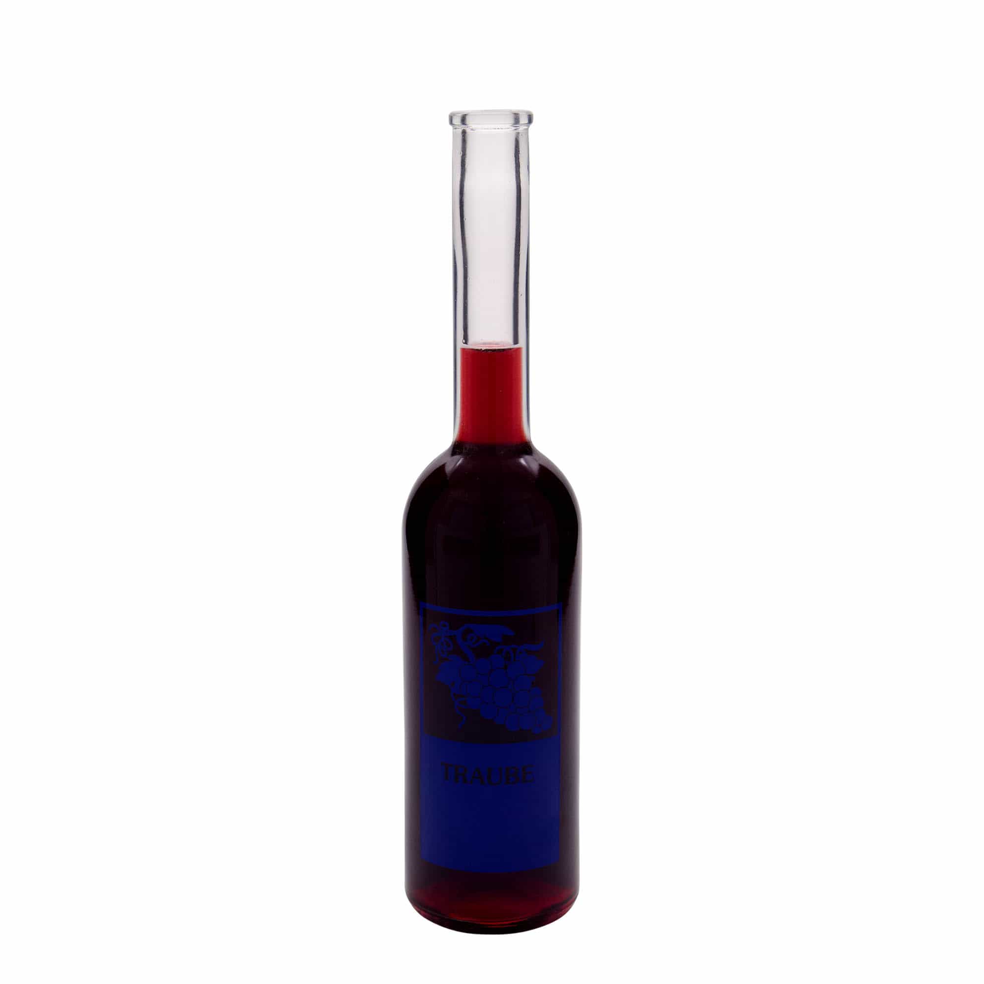 500 ml Glasflasche «Opera», Motiv: Traube, Mündung: Kork