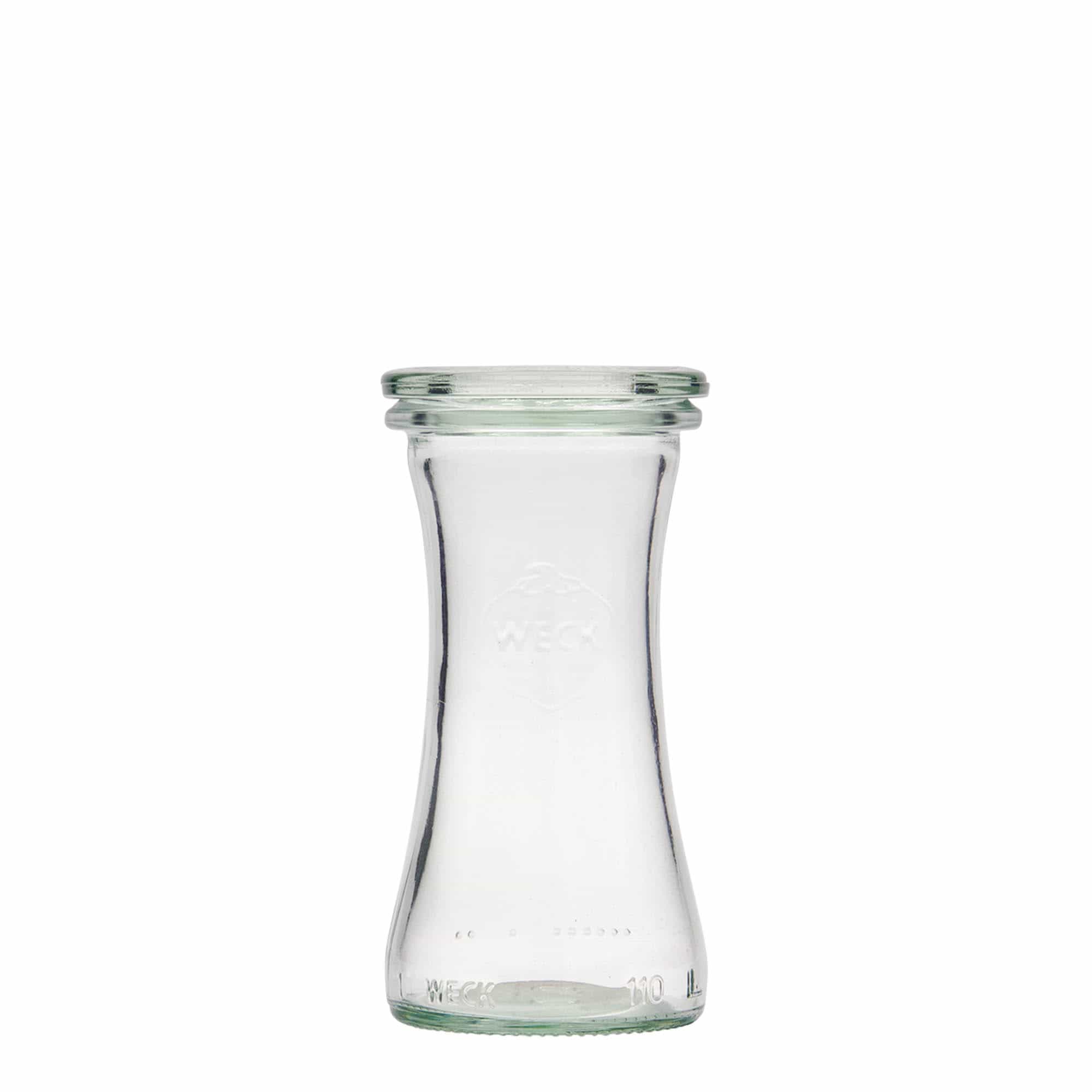 110 ml WECK-Delikatessenglas, Mündung: Rundrand