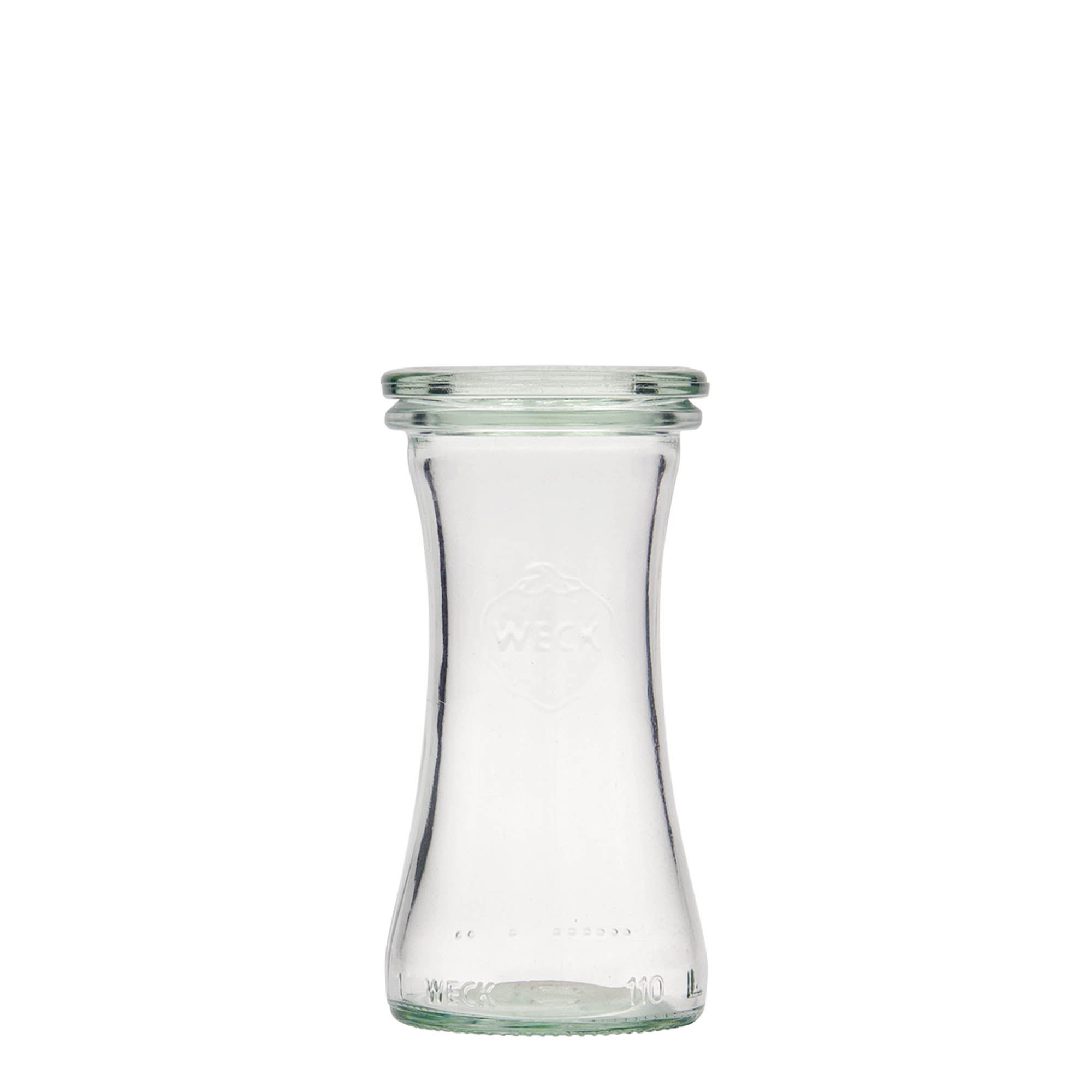 110 ml WECK-Delikatessenglas, Mündung: Rundrand 110 ml WECK-Delikatessenglas, Mündung: Rundrand