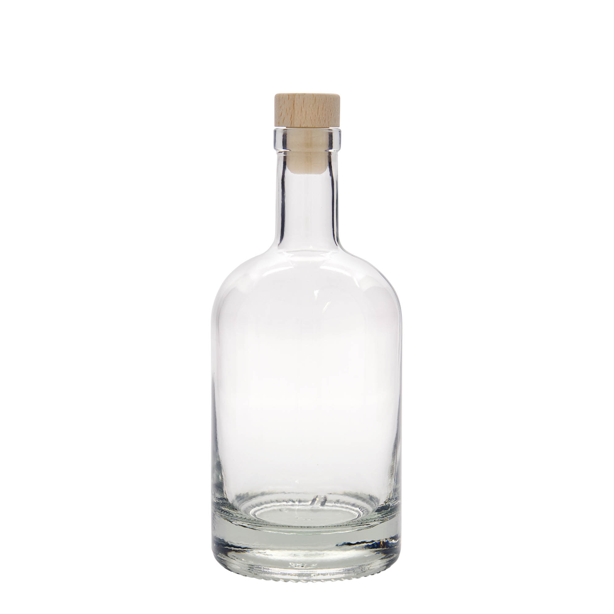 500 ml Glasflasche «First Class», Mündung: Kork