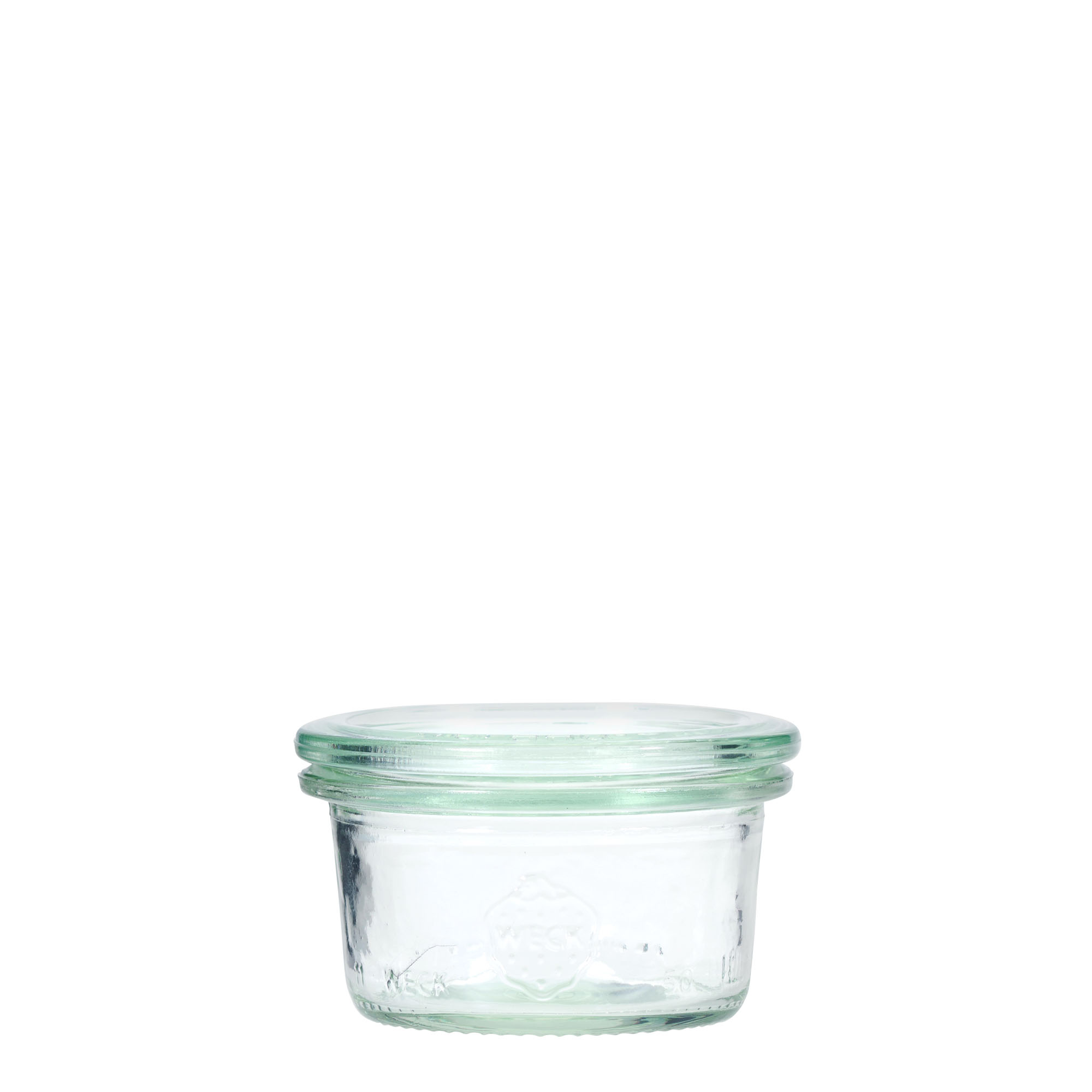 50 ml WECK-Sturzglas, Mündung: Rundrand 50 ml WECK-Sturzglas, Mündung: Rundrand