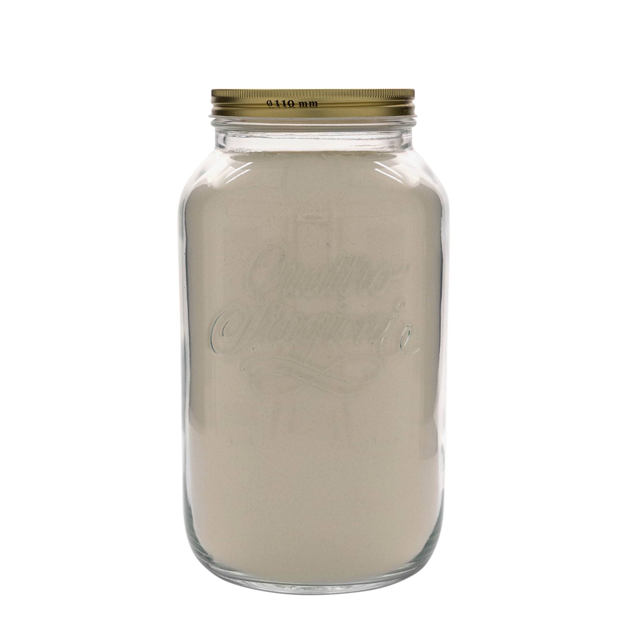 3.800 ml Glas «Quattro Stagioni», Mündung: Schraubverschluss