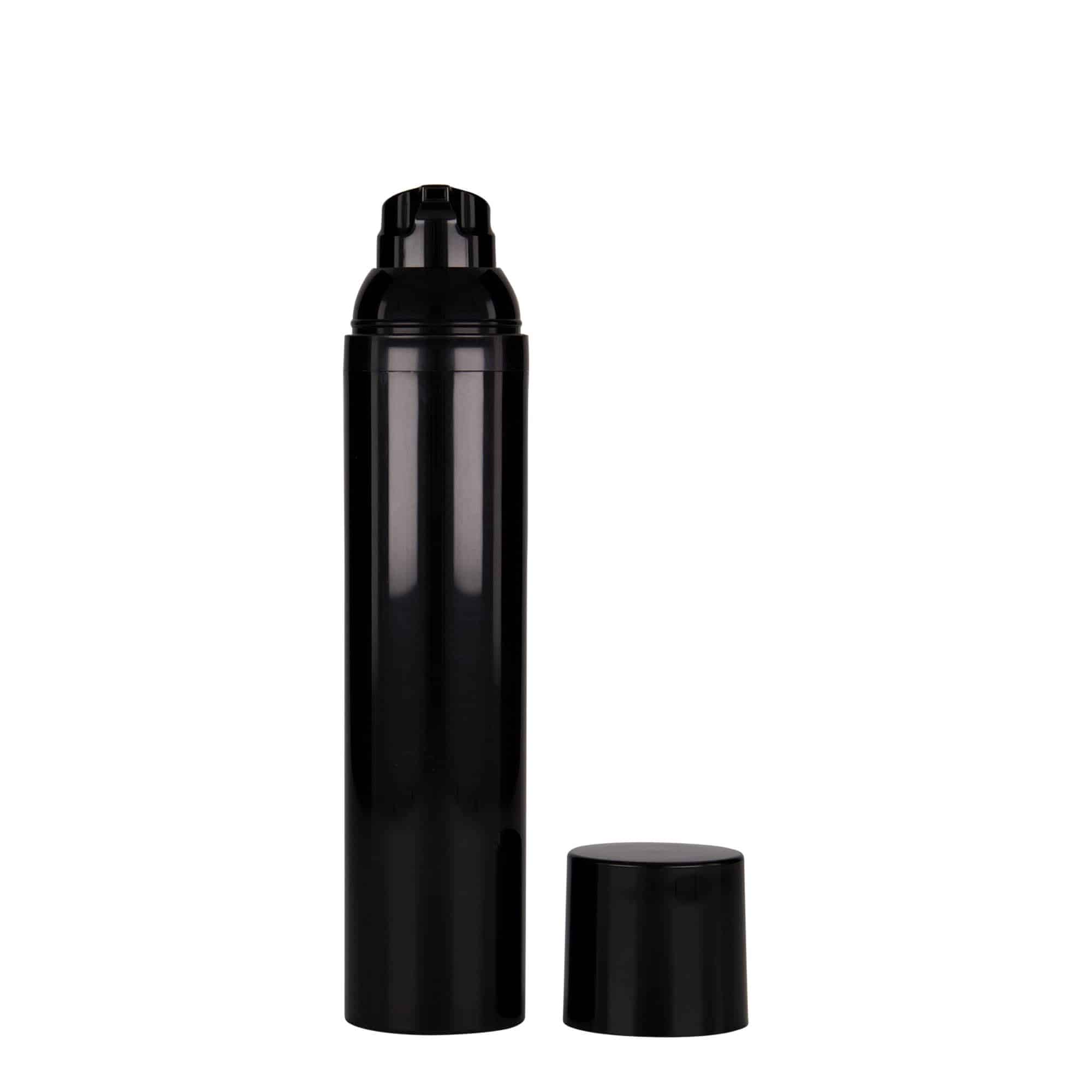 100 ml Airless Dispenser «Mezzo», PP-Kunststoff, schwarz