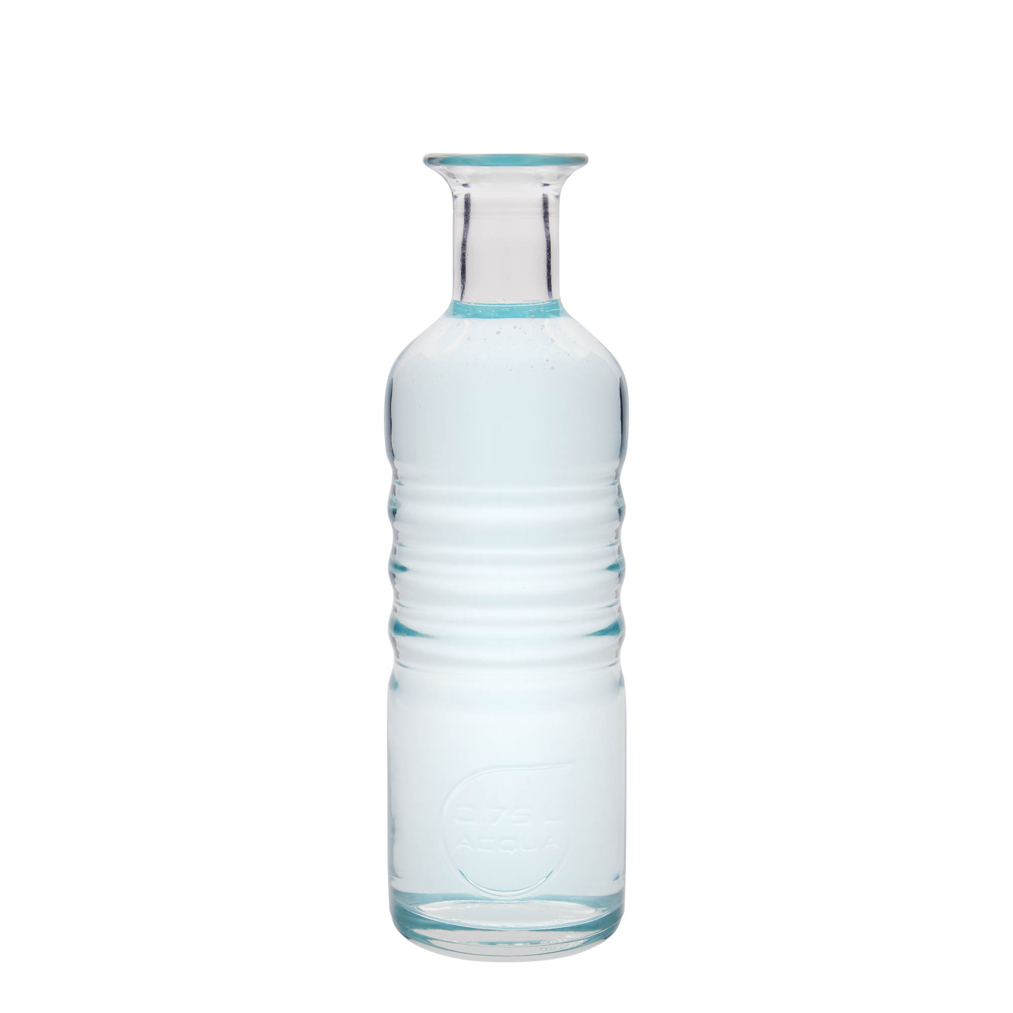750 ml Glasflasche 'Optima Acqua', Mündung: Kork 750 ml Glasflasche 'Optima Acqua', Mündung: Kork